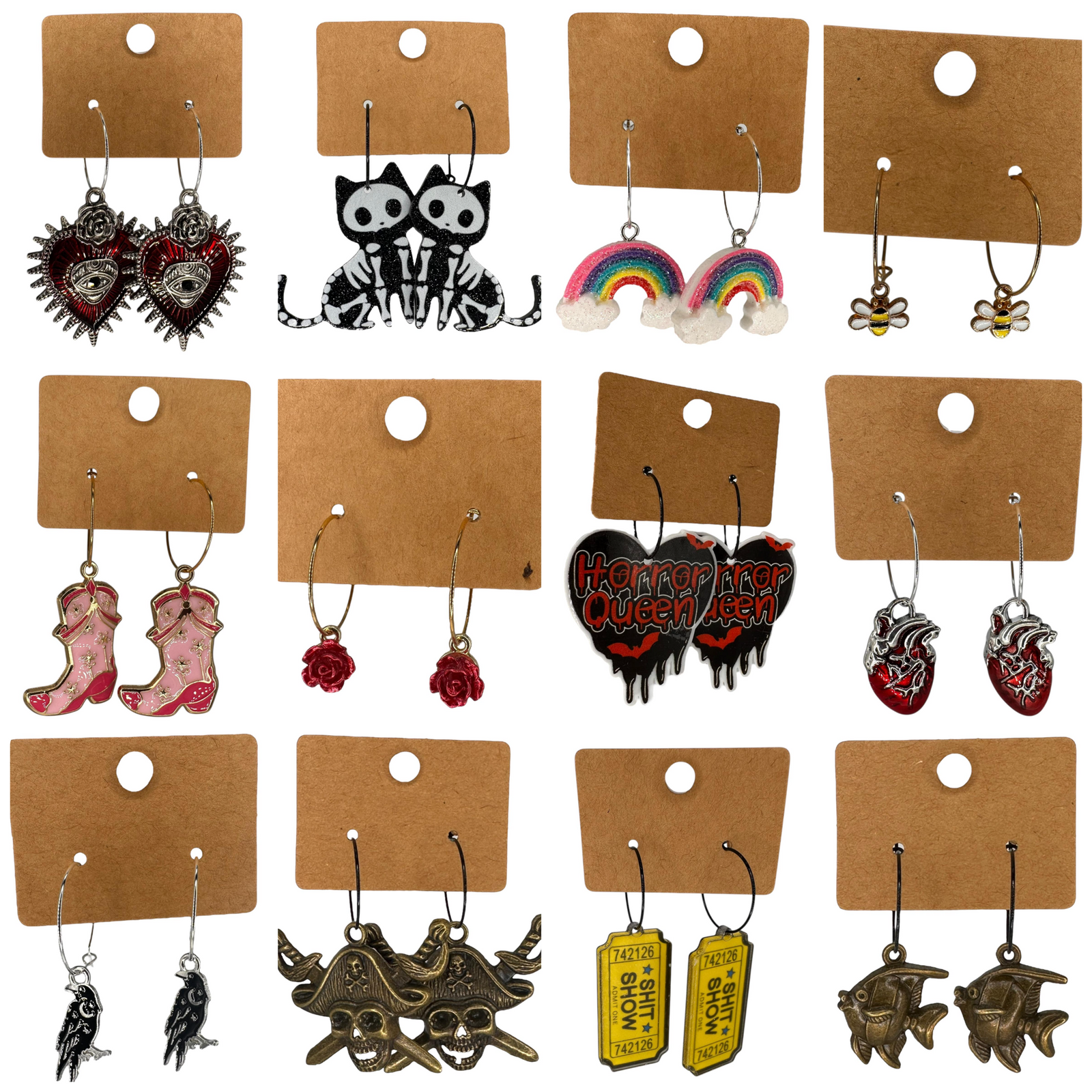 Wild & Wonderful Charm Earrings