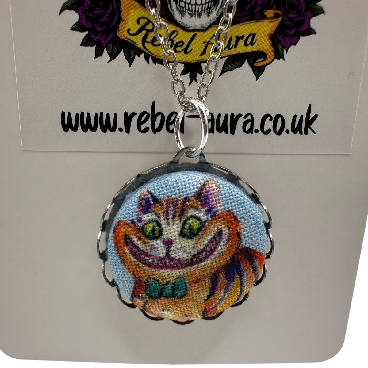 Alice In Wonderland Necklace: Queen of Hearts, Cheshire Cat & More