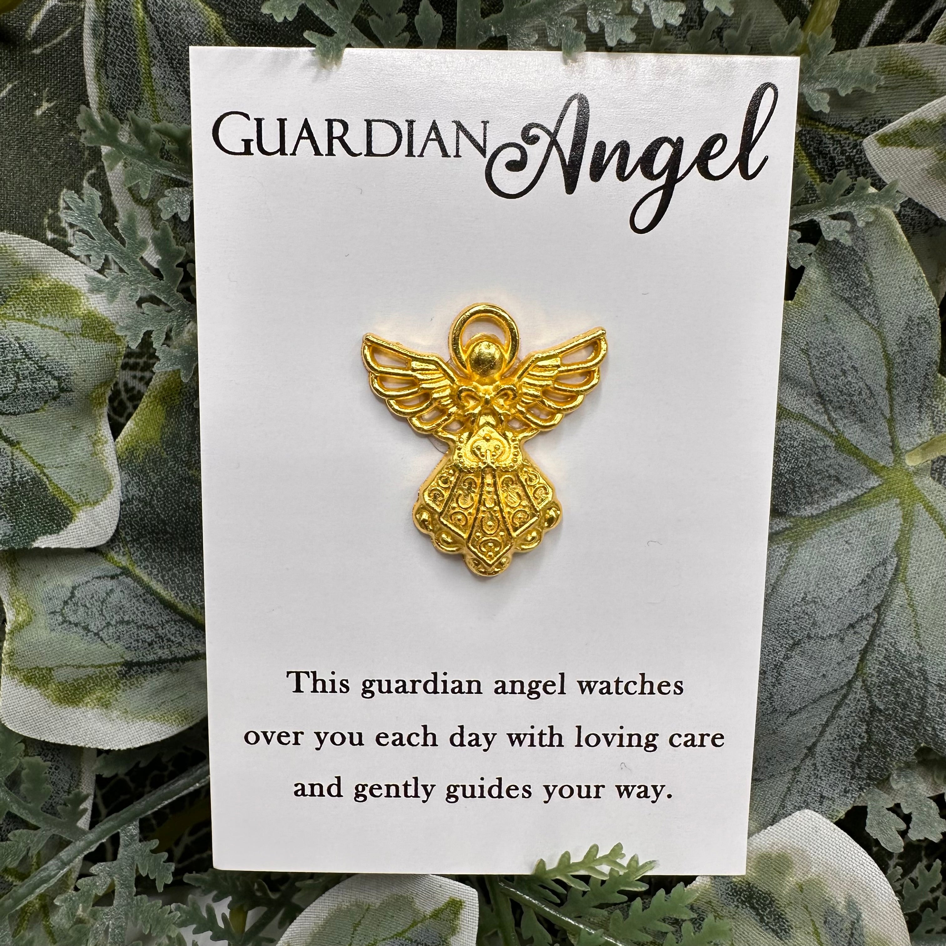 Guardian Angel Charm Card
