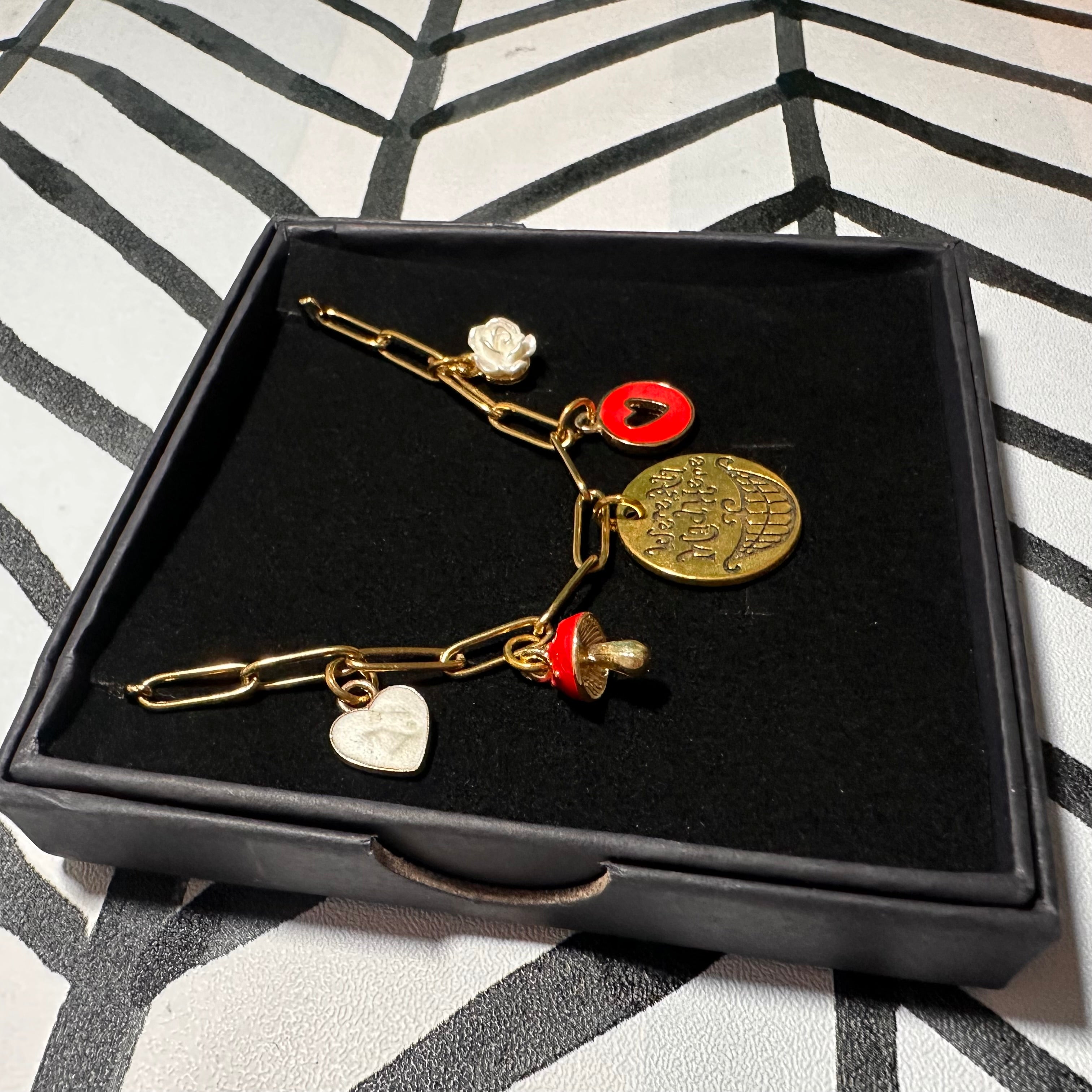 We’re All Mad Here Multi-Charm Necklace