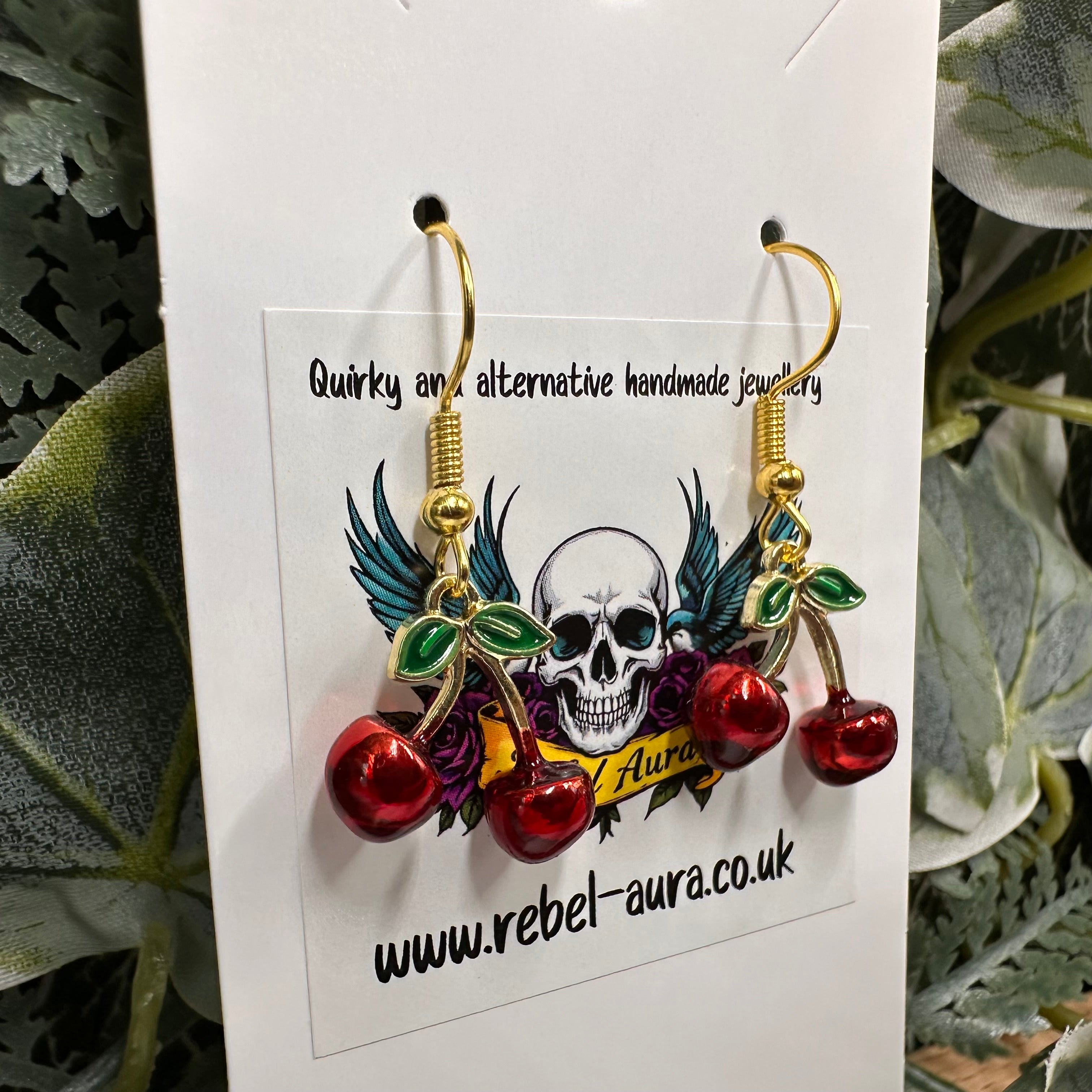 Cherry Charm Earrings