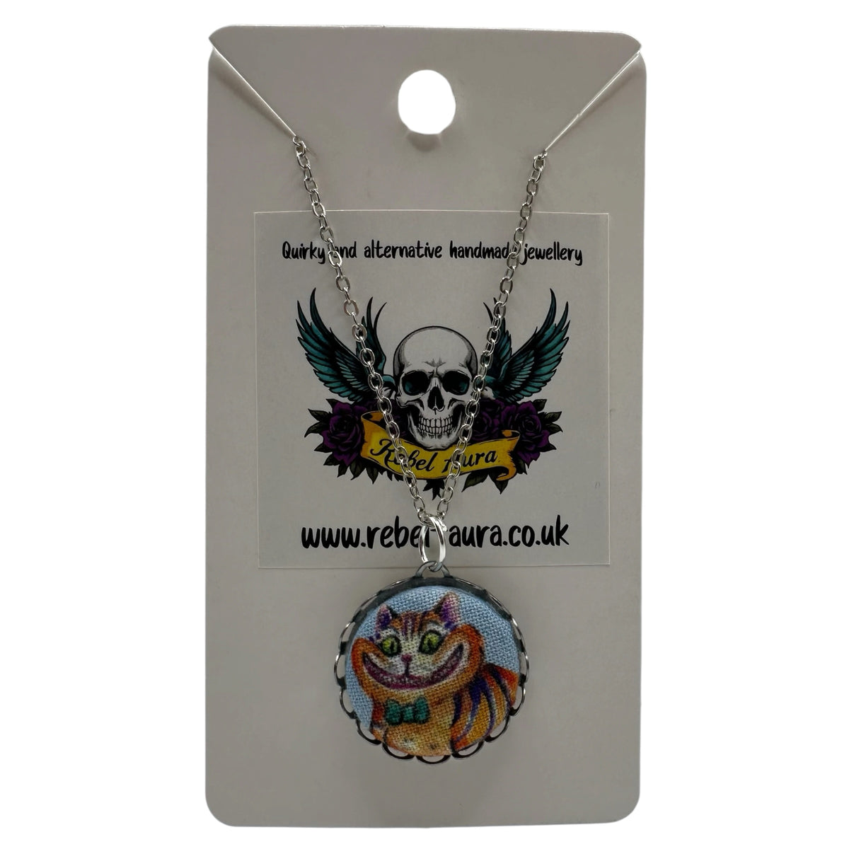 Alice In Wonderland Necklace: Queen of Hearts, Cheshire Cat & More