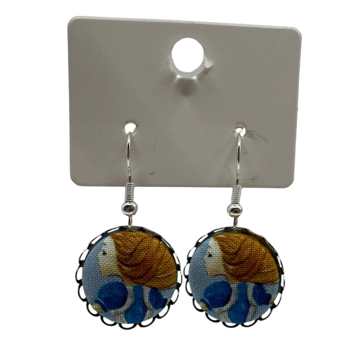 Alice In Wonderland Drop Earrings: Queen of Hearts, Cheshire Cat & More