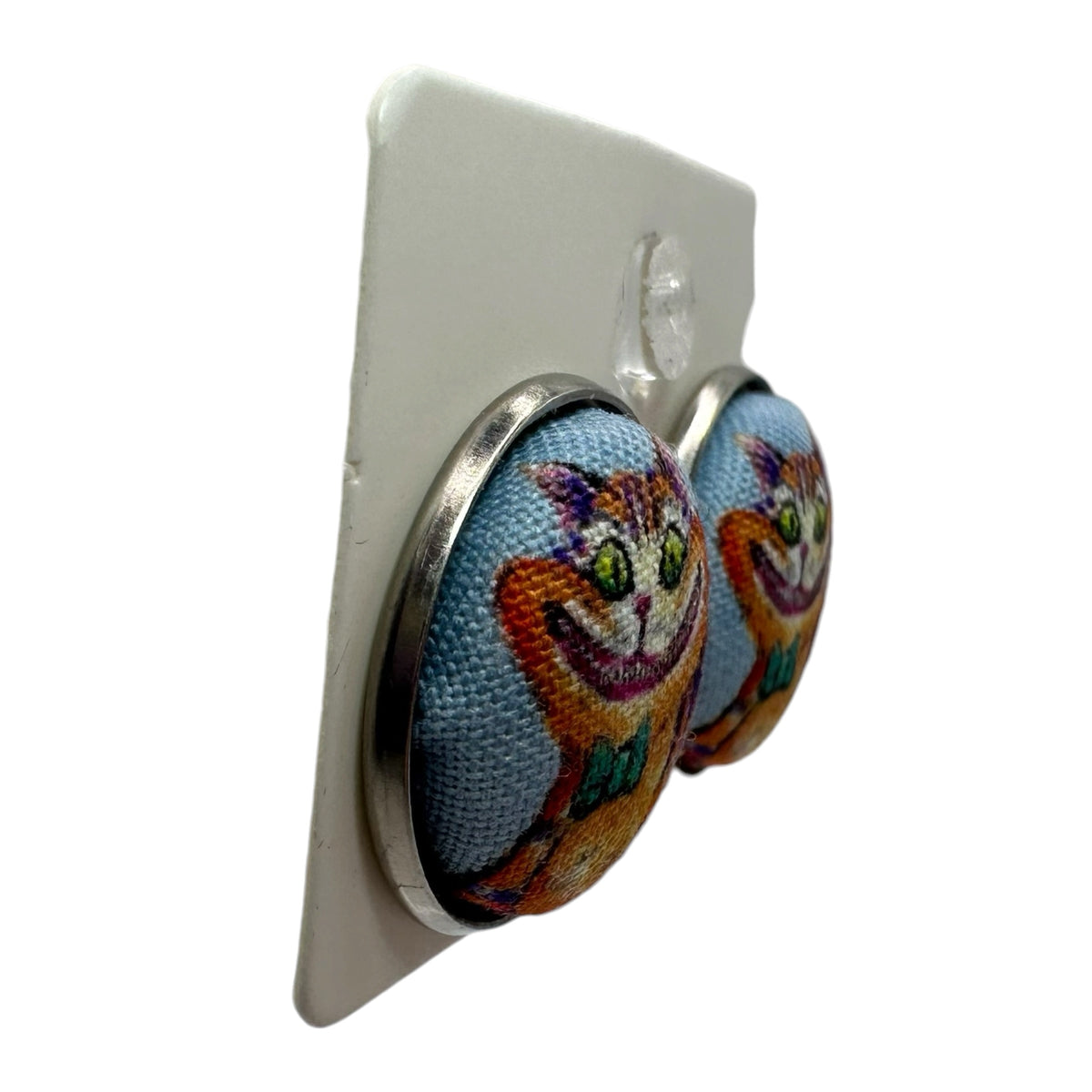 Alice In Wonderland Stud Earrings: Queen of Hearts, Cheshire Cat & More