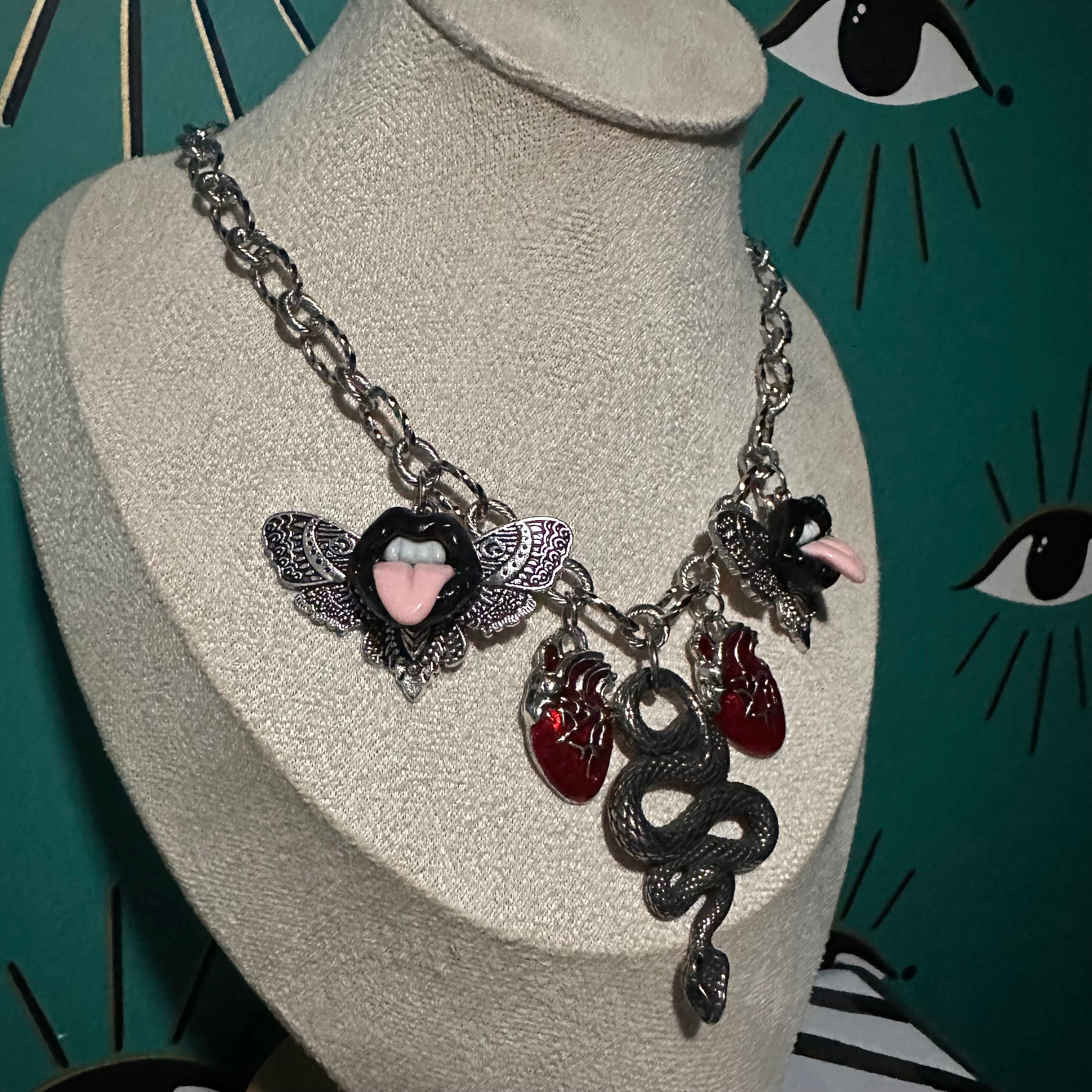 Poison Running Through My Veins Necklace