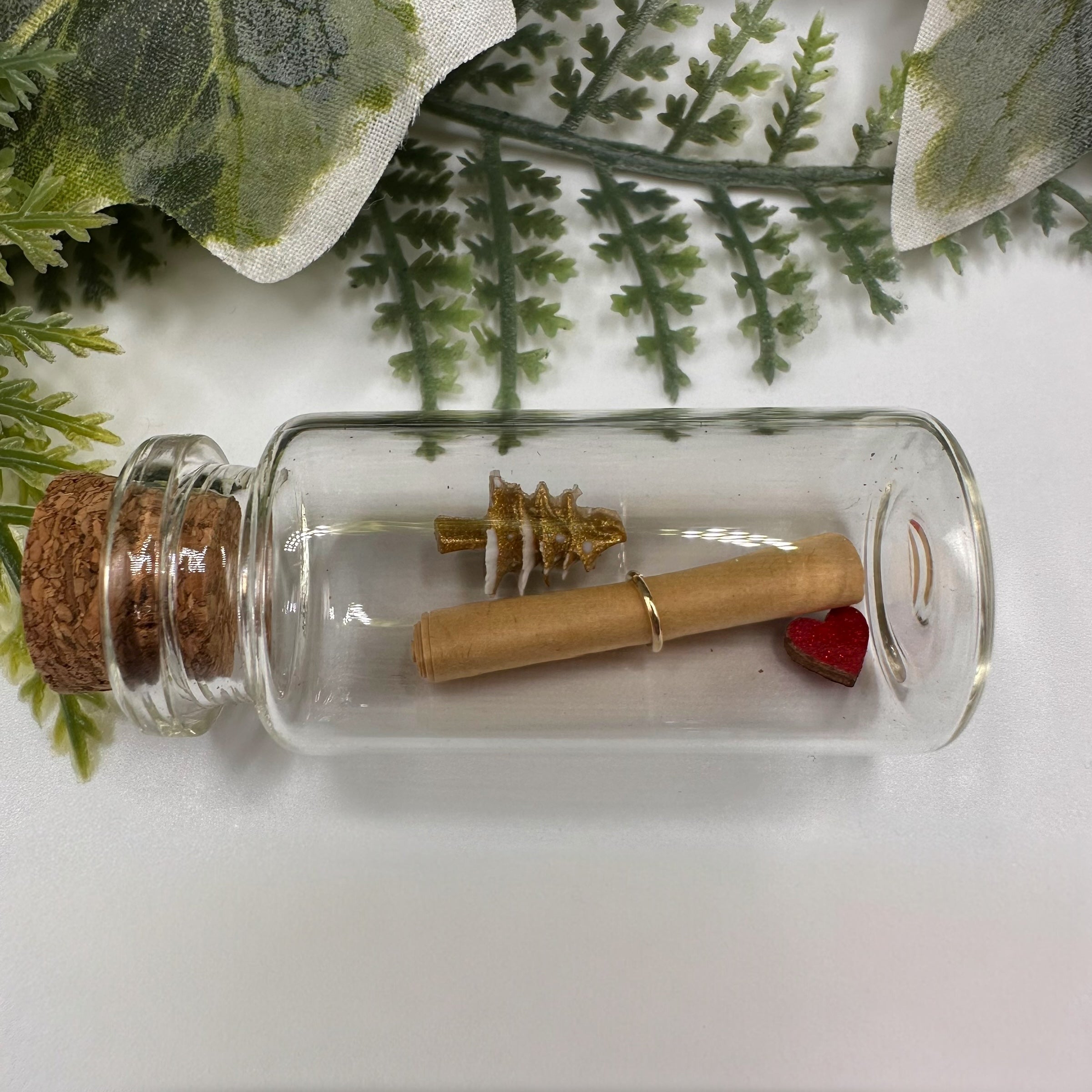 Write Your Own Christmas Scroll Bottle