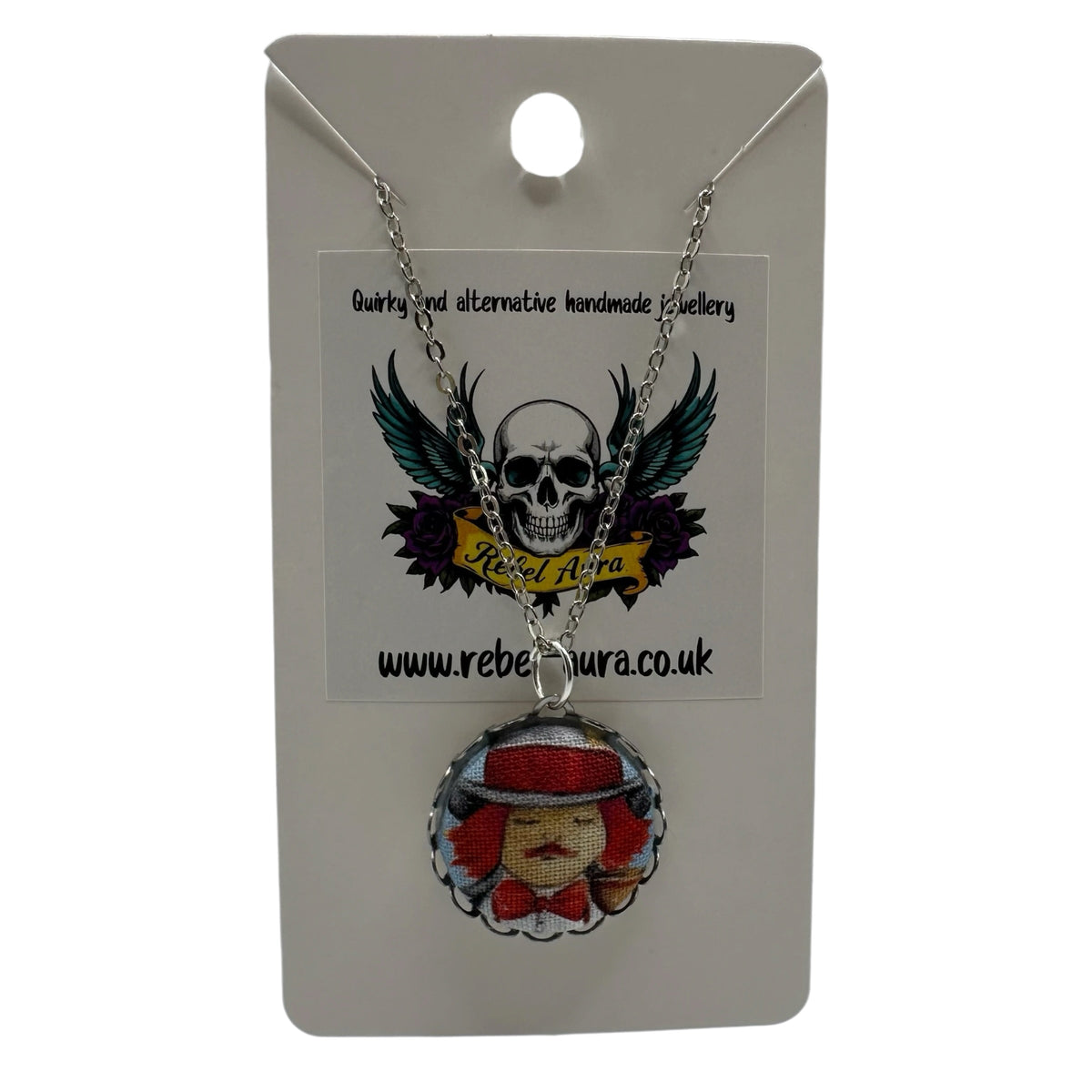 Alice In Wonderland Necklace: Queen of Hearts, Cheshire Cat & More