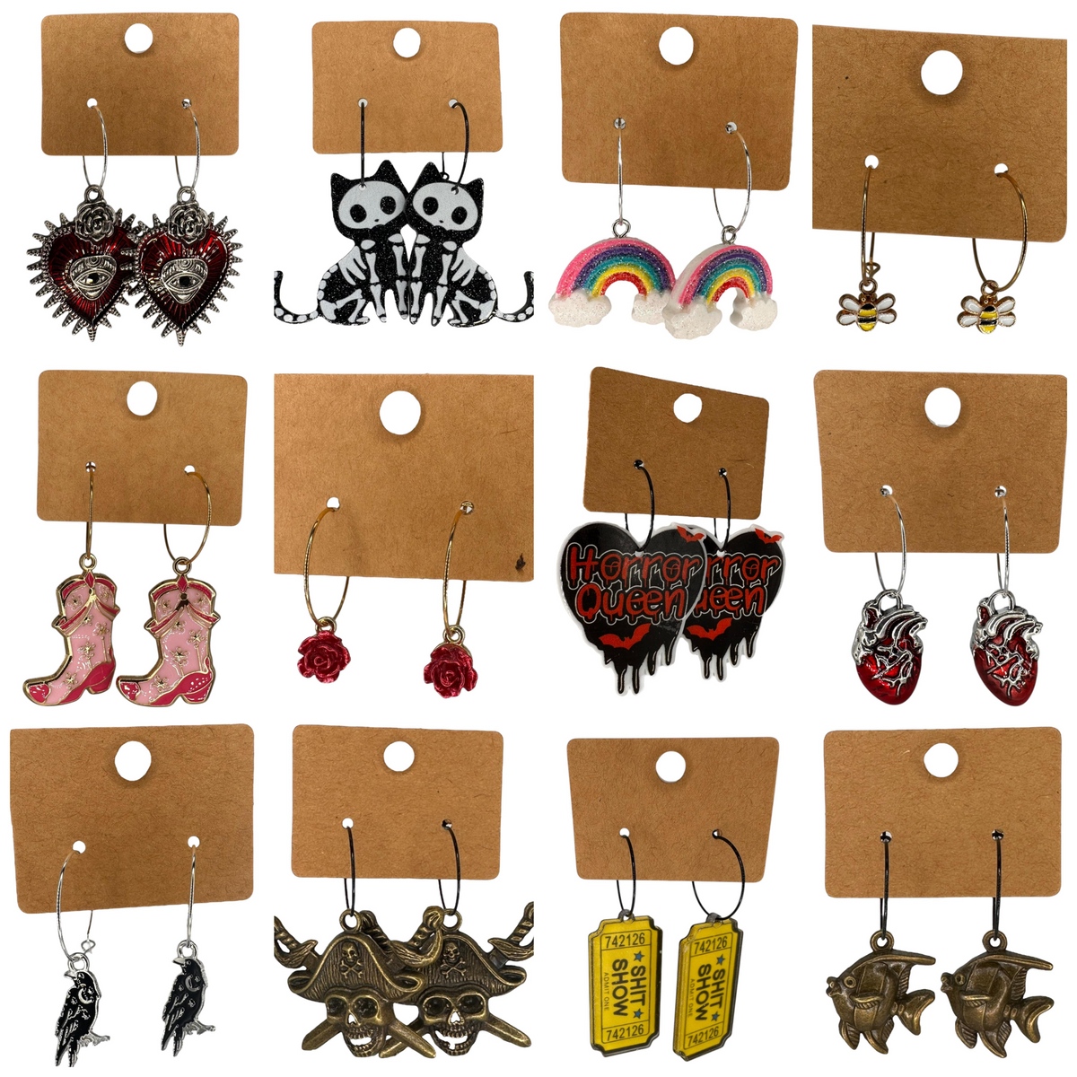Wild & Wonderful Charm Earrings