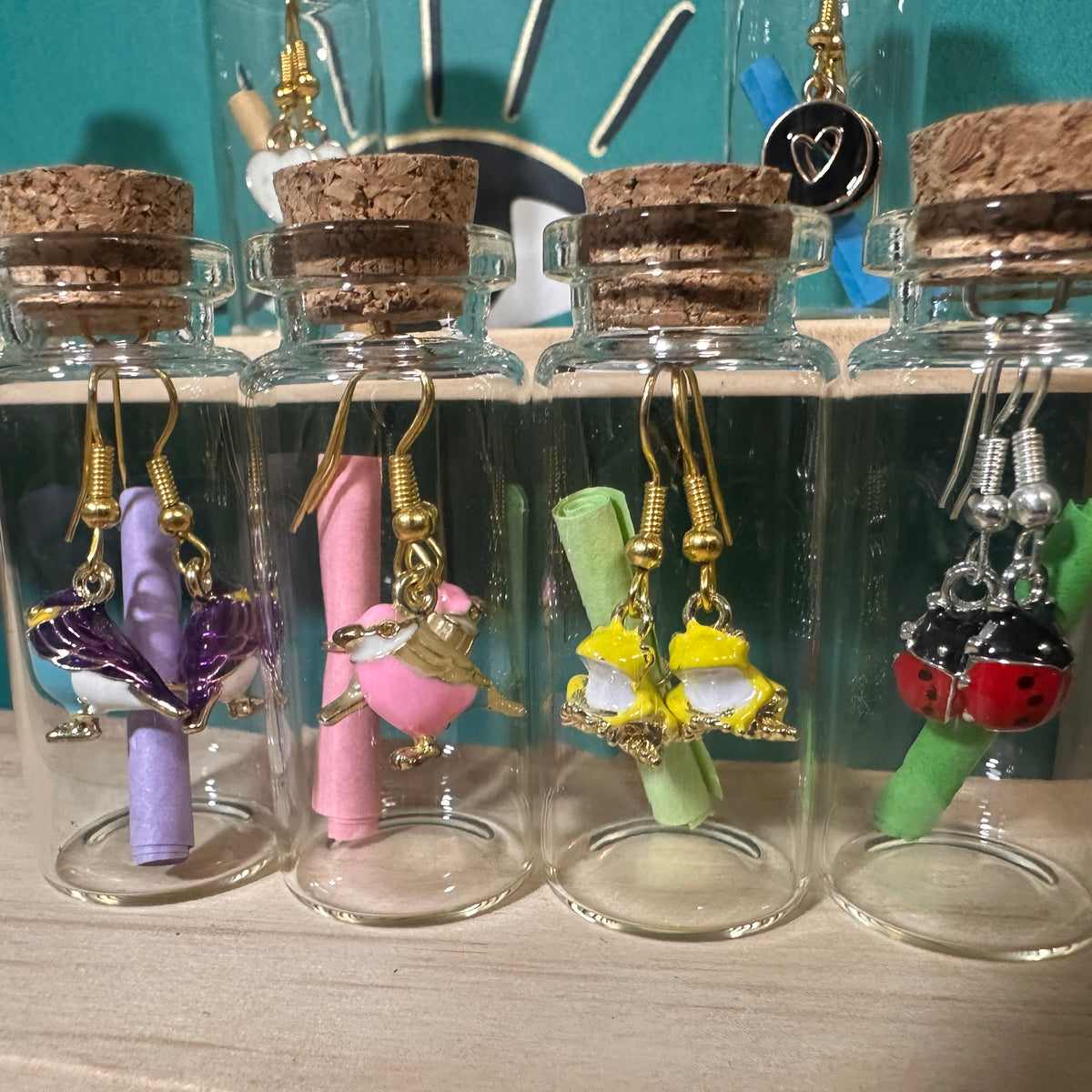Bottled Charm Earrings