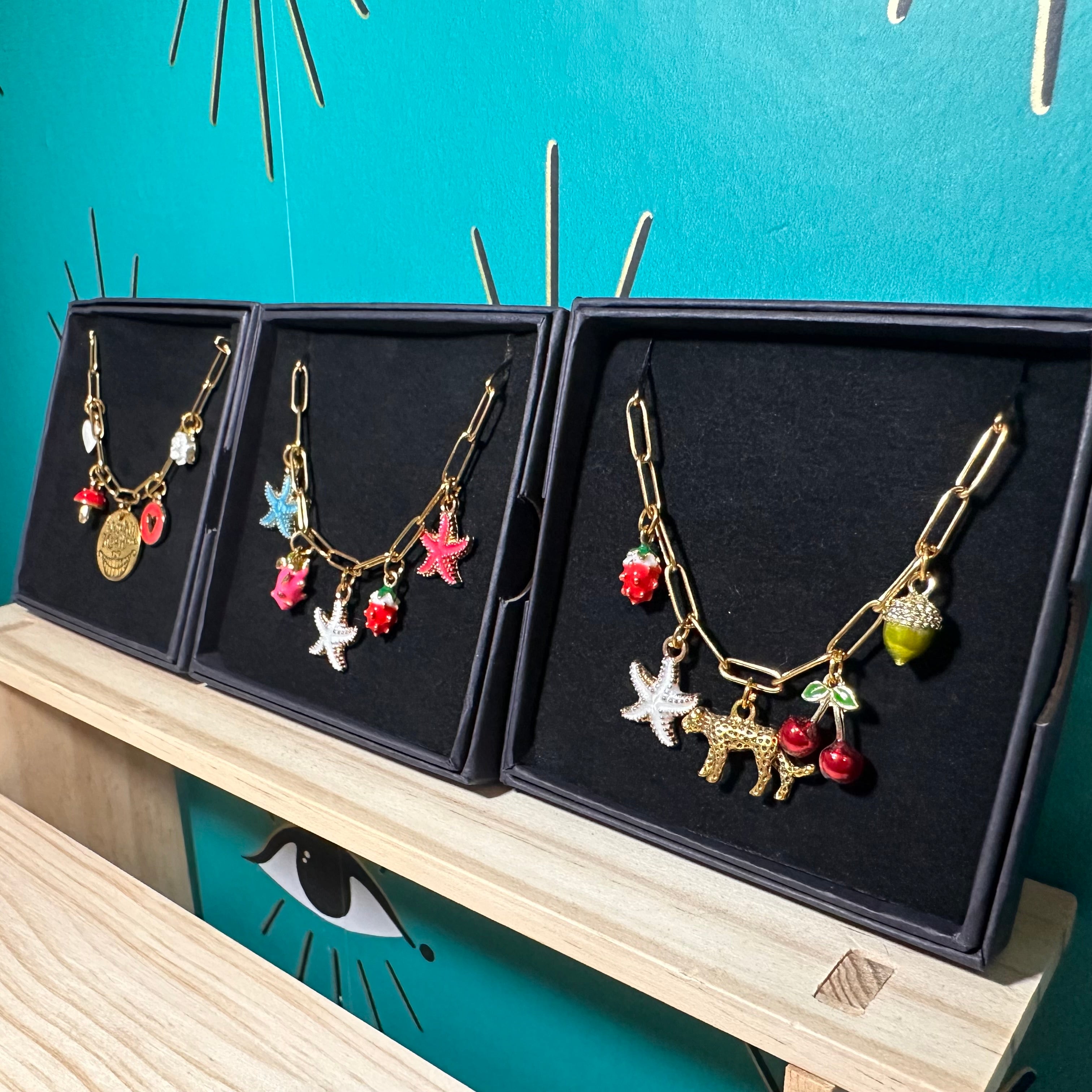 Multi-Charm Necklaces