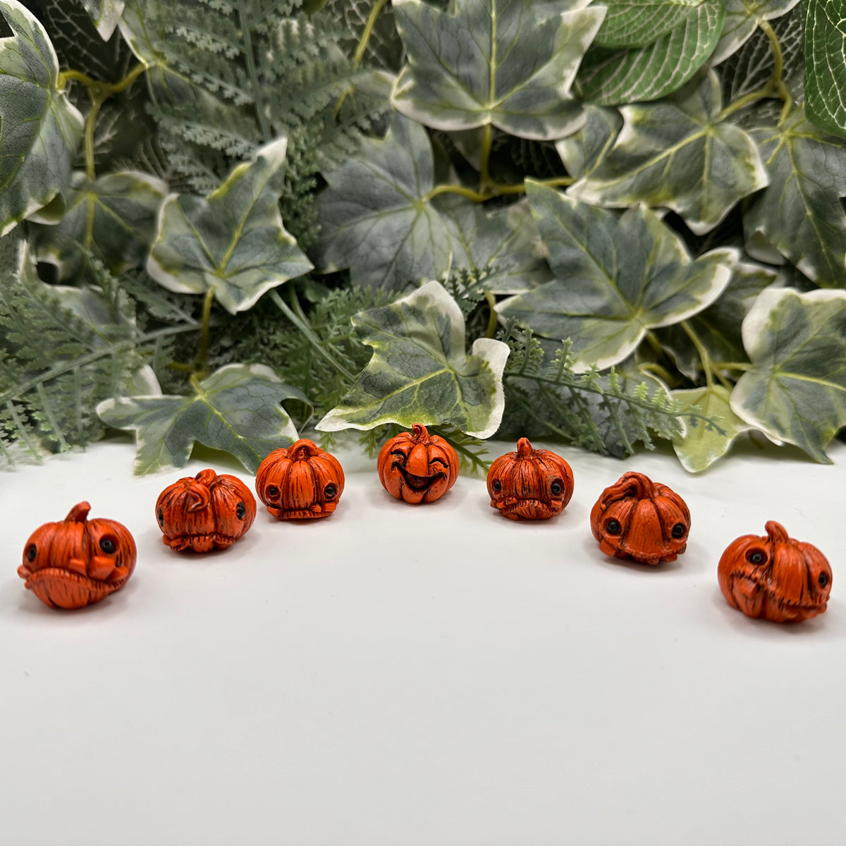 Mini pumpkin pals Halloween decorations — Rebel Aura handmade jewellery