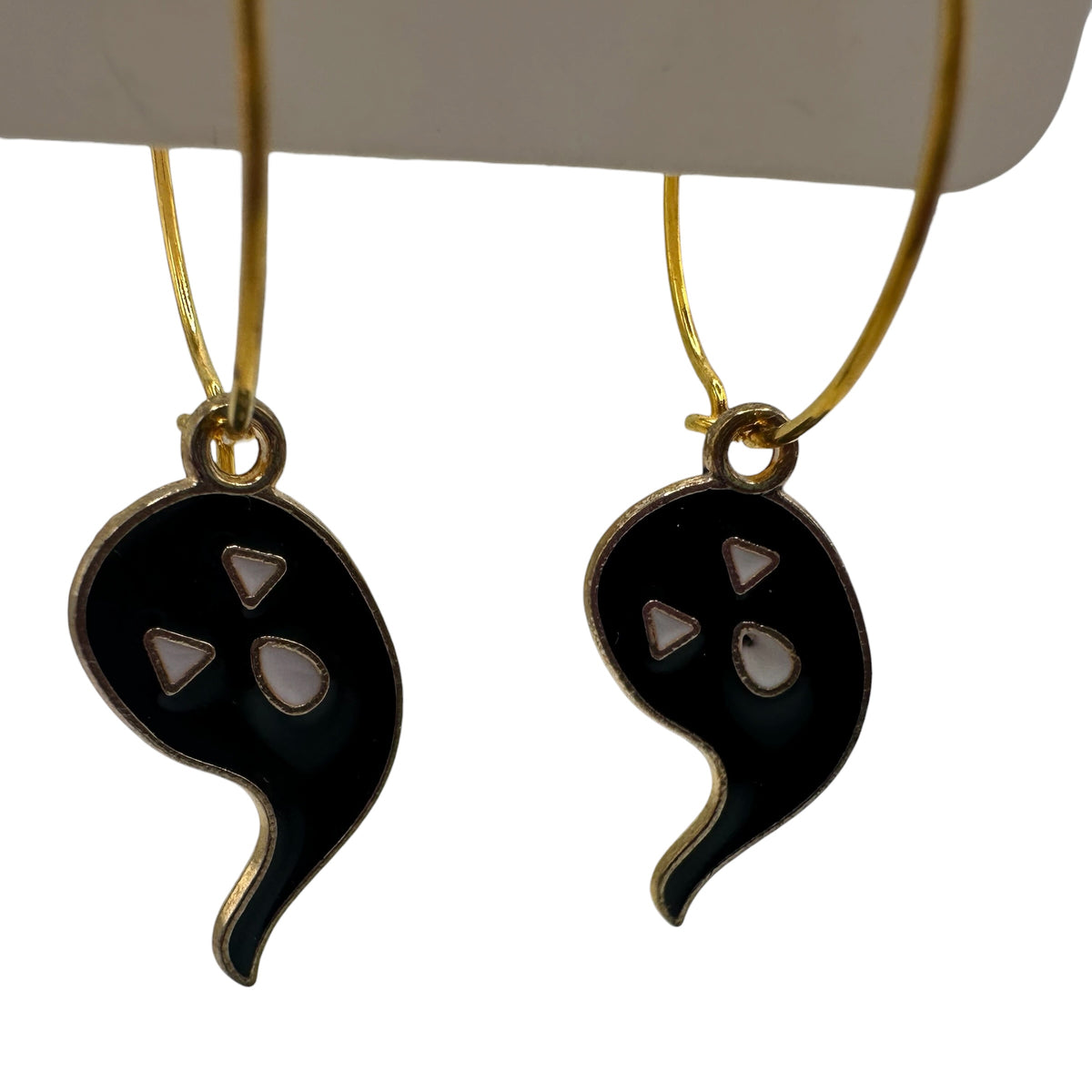 Wisp Ghost Charm Earrings