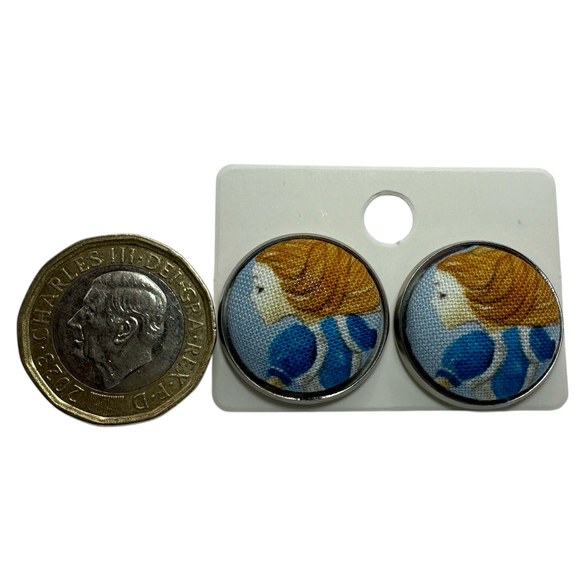 Alice In Wonderland Stud Earrings: Queen of Hearts, Cheshire Cat & More