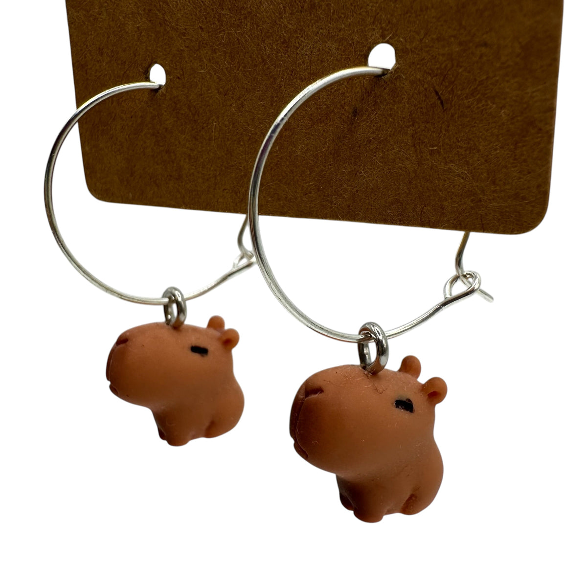 Capybara Charm Earrings
