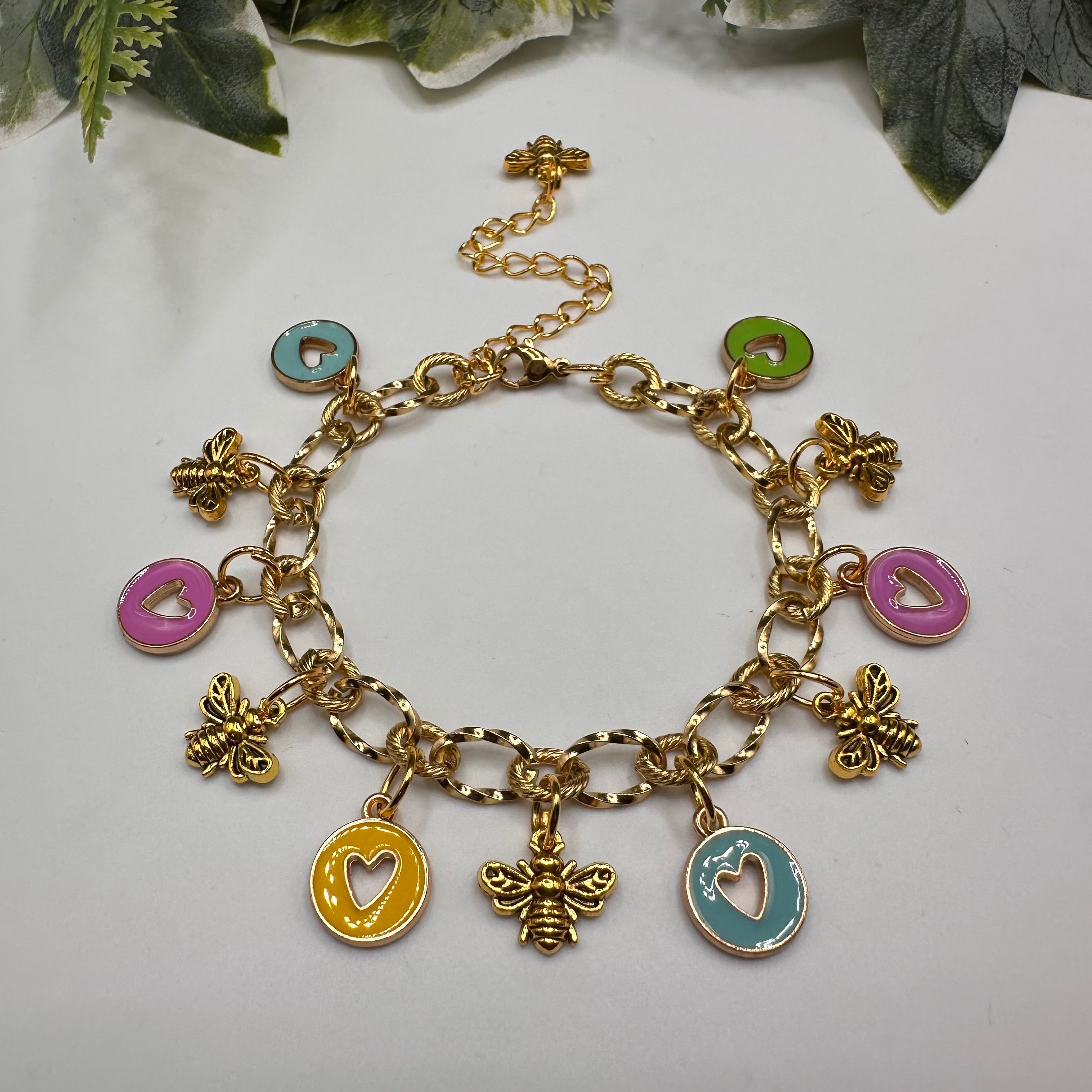 Bee Loved Charm Bracelet
