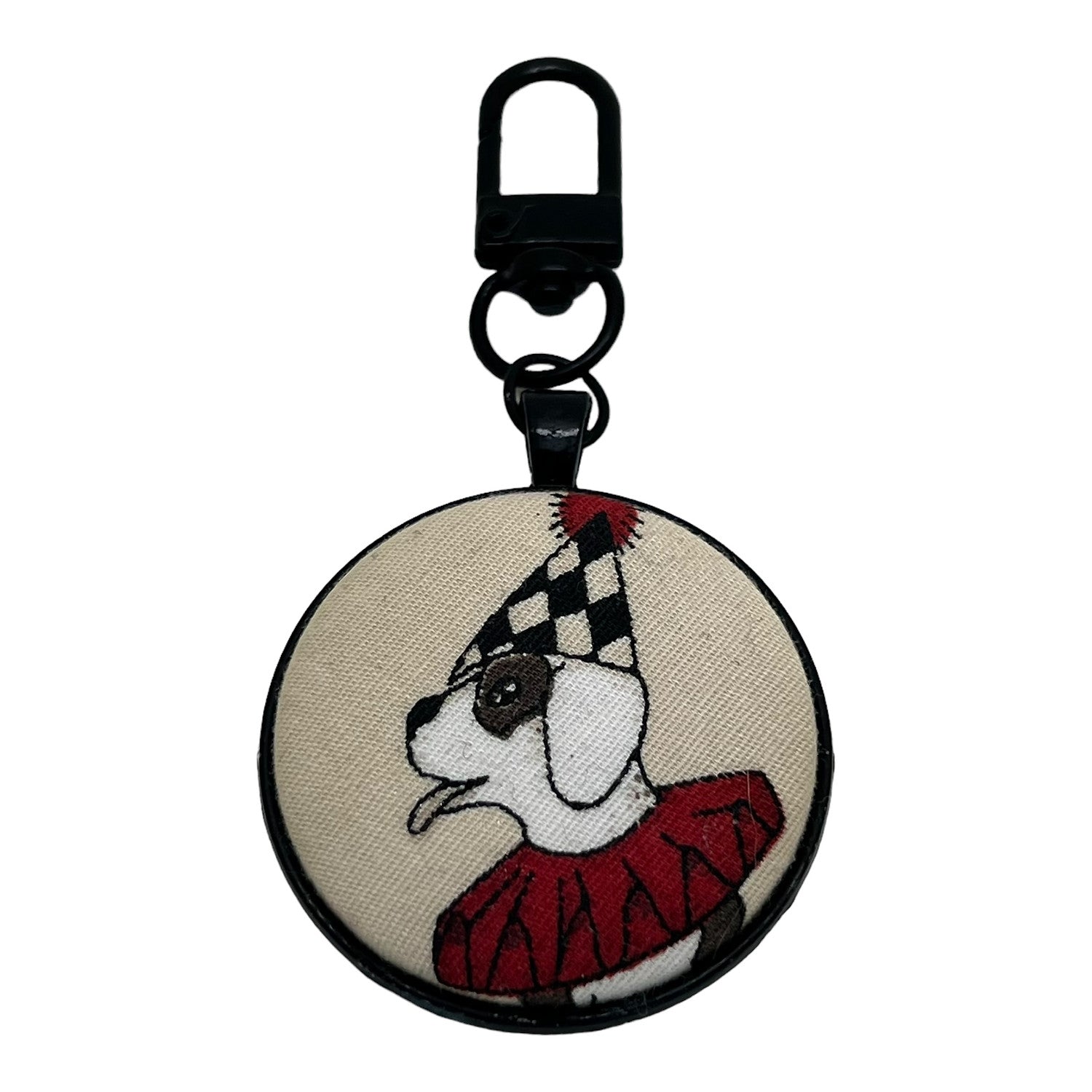 Circus Dog Key Ring