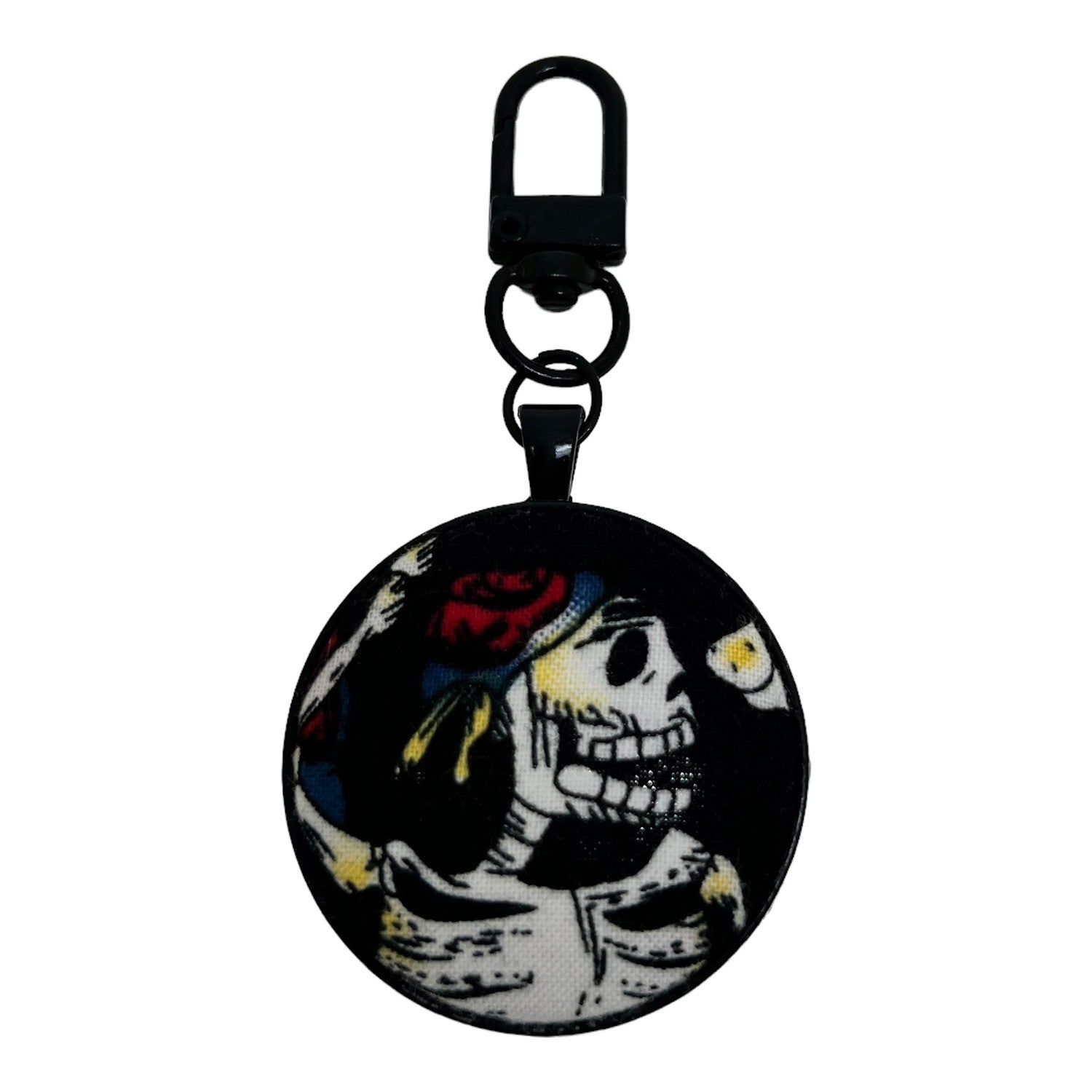 Dancing Skeleton Key Ring