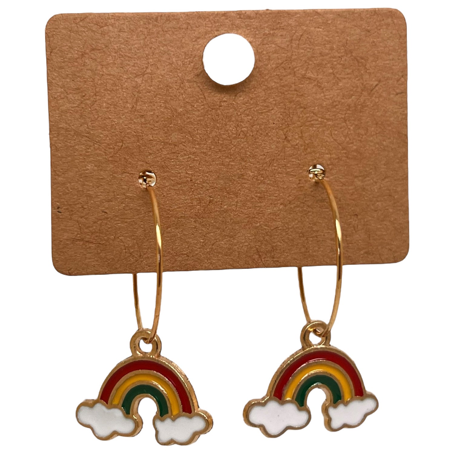 Rainbow Charm Earrings