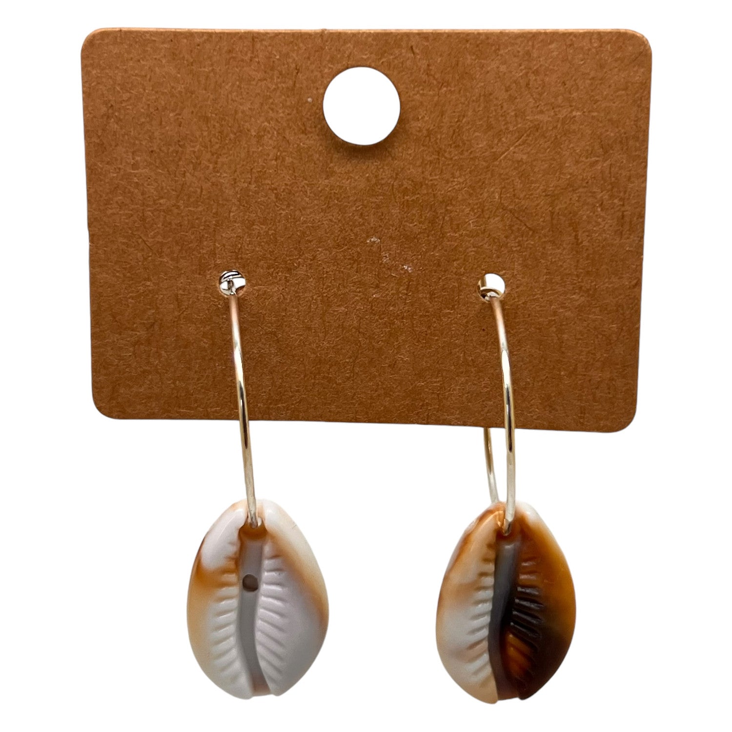 Seashell Charm Earrings
