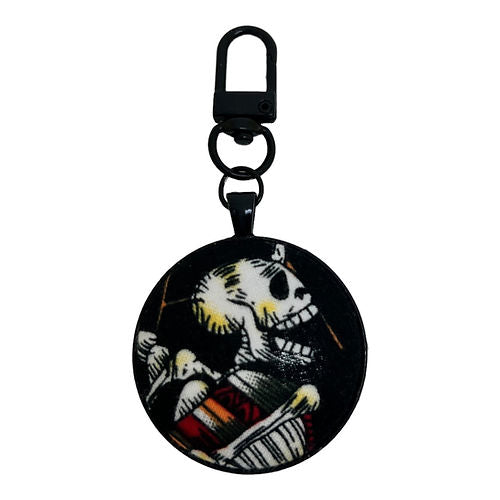 Dancing Skeleton Key Ring