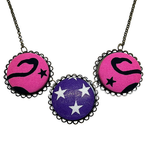 Flamingo Star Statement Necklace
