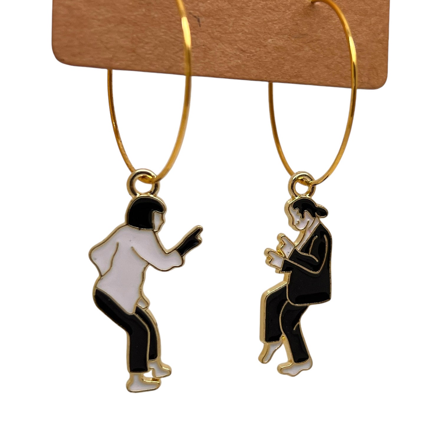 Pulp Fiction Dance Charm Earrings
