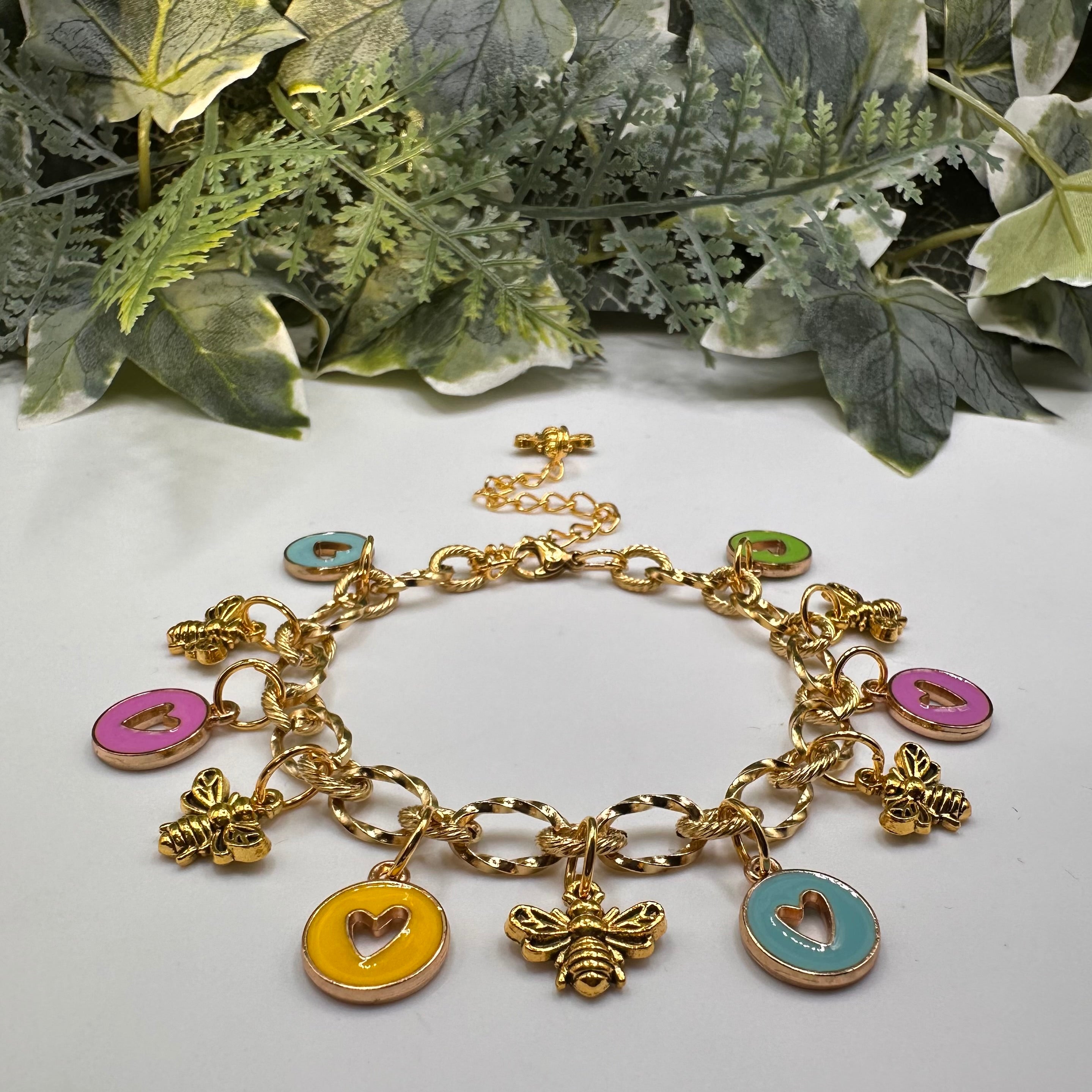 Bee Loved Charm Bracelet