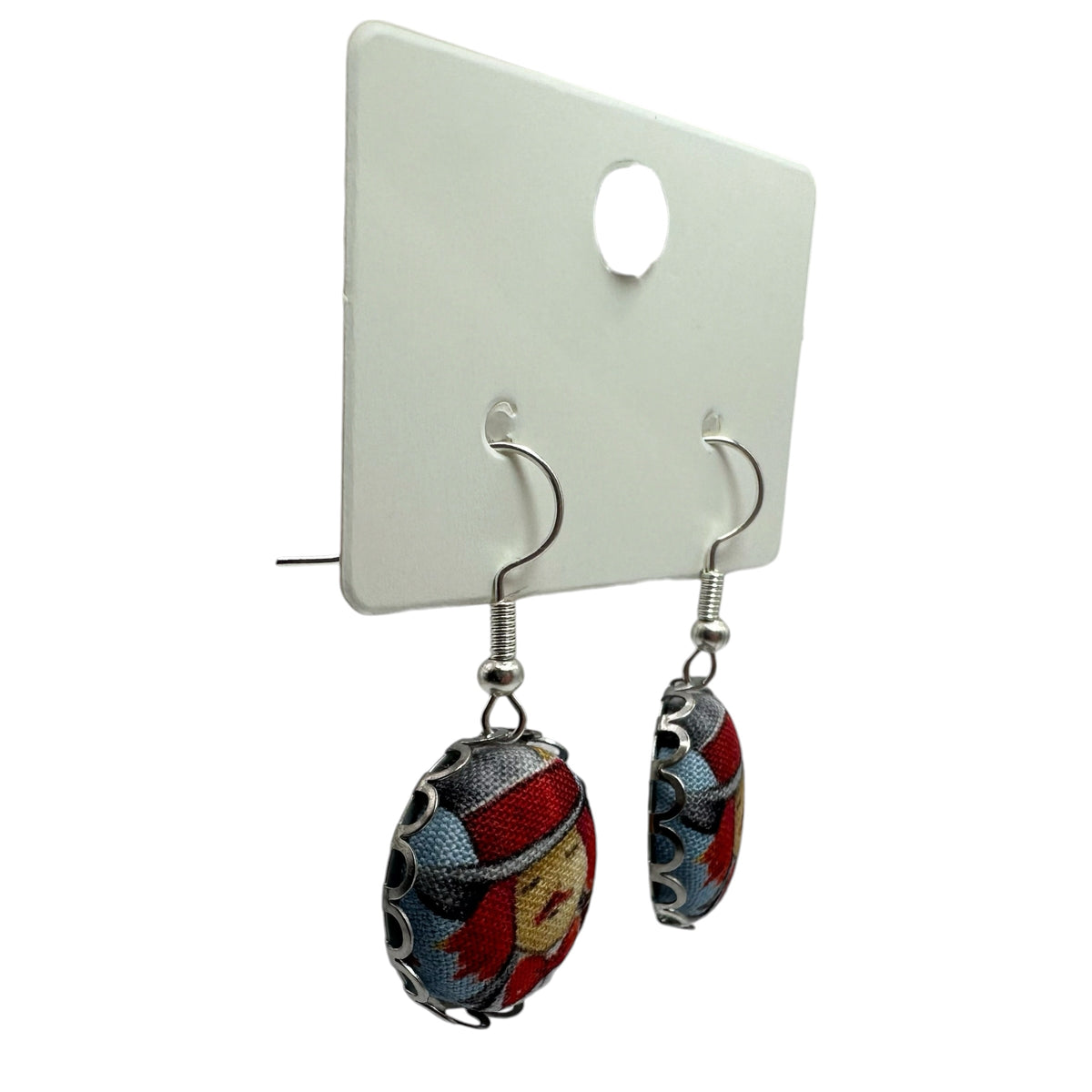 Alice In Wonderland Drop Earrings: Queen of Hearts, Cheshire Cat & More