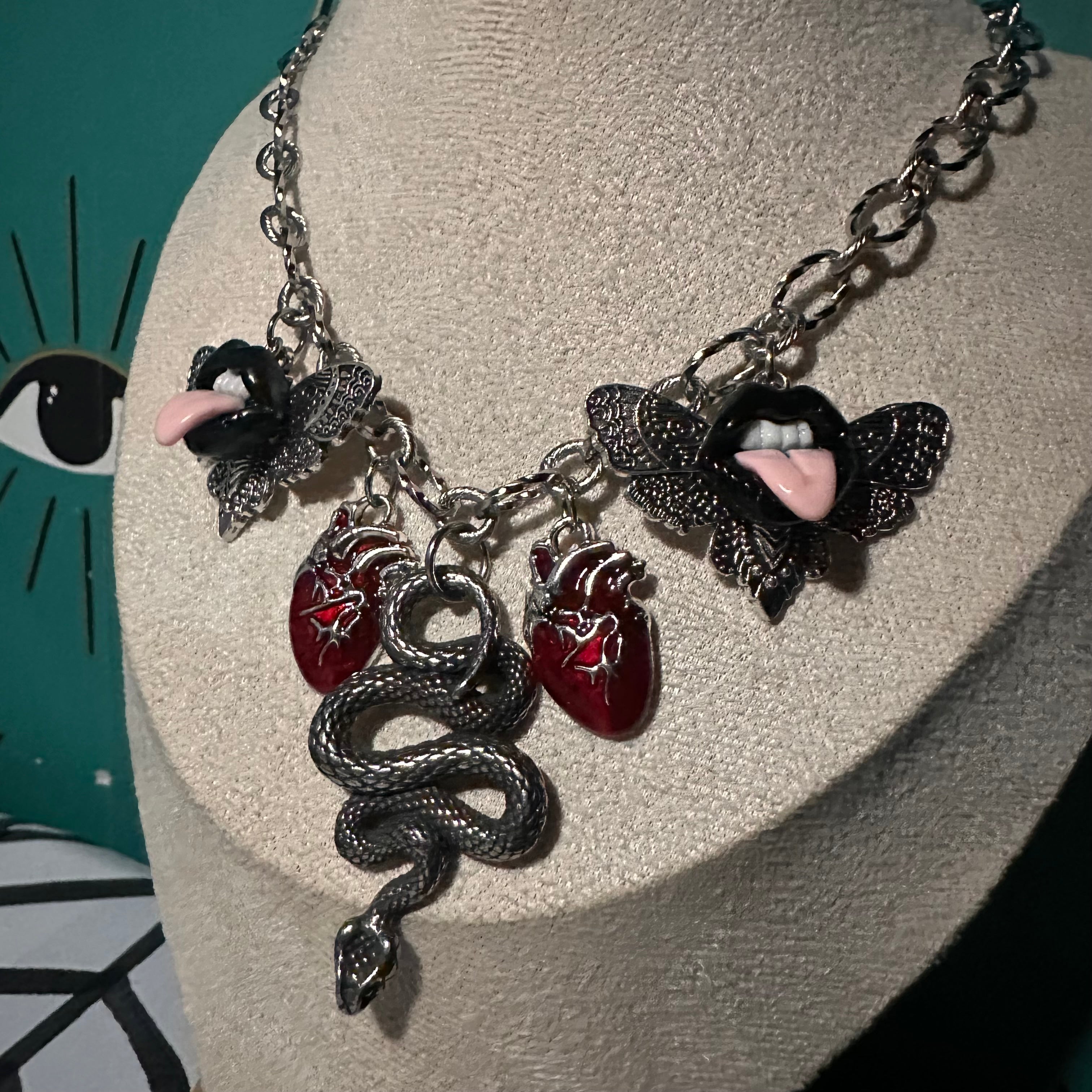 Poison Running Through My Veins Necklace