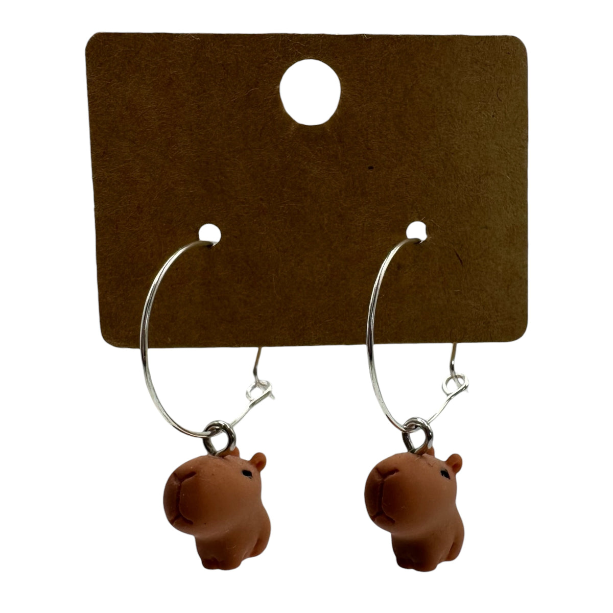 Capybara Charm Earrings