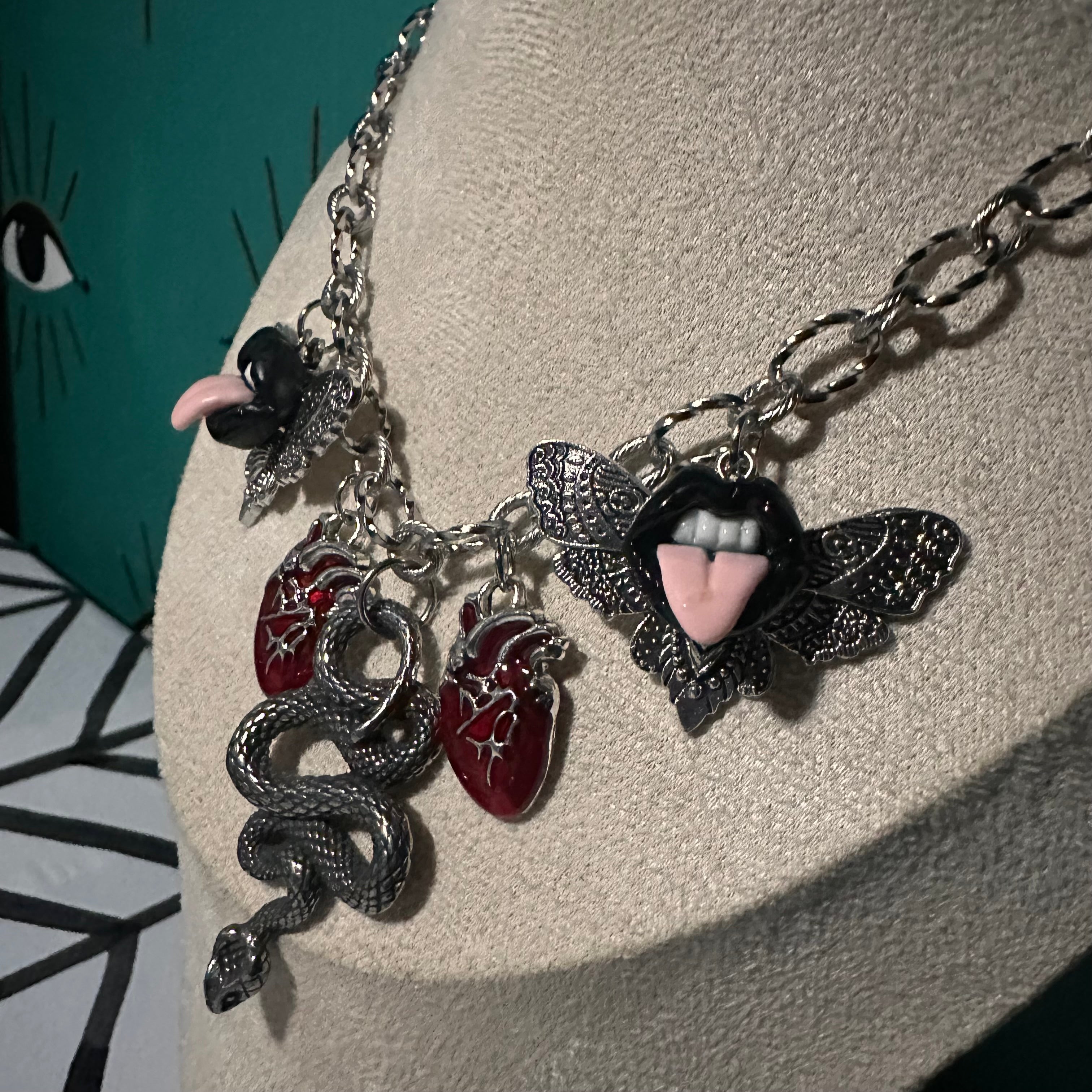Poison Running Through My Veins Necklace