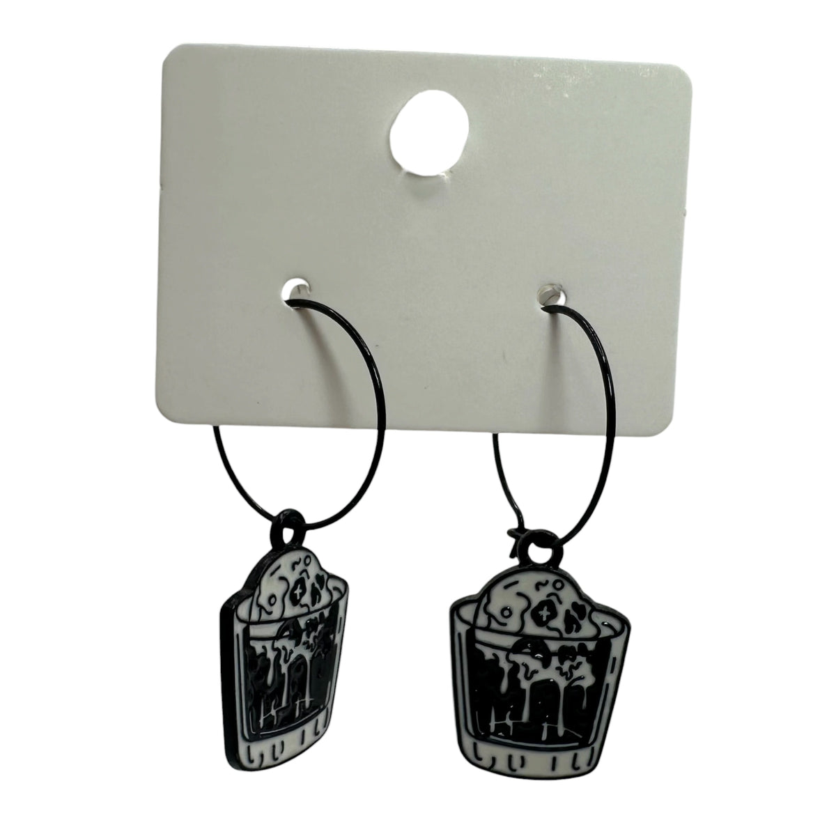 Gothic Flash Charm Earrings