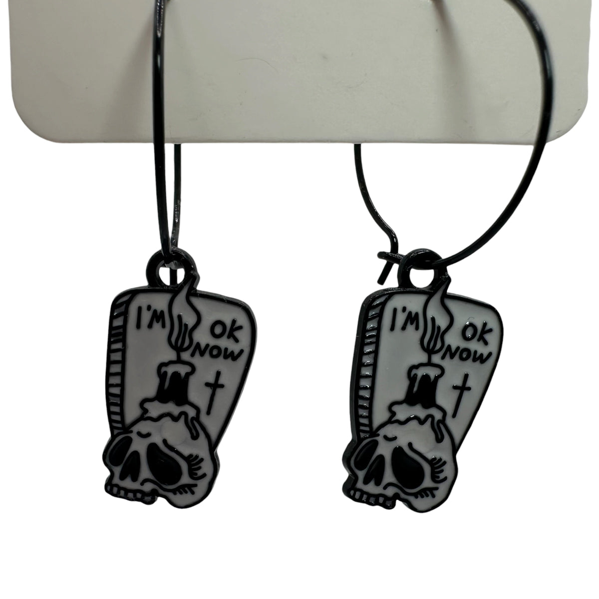 Gothic Flash Charm Earrings