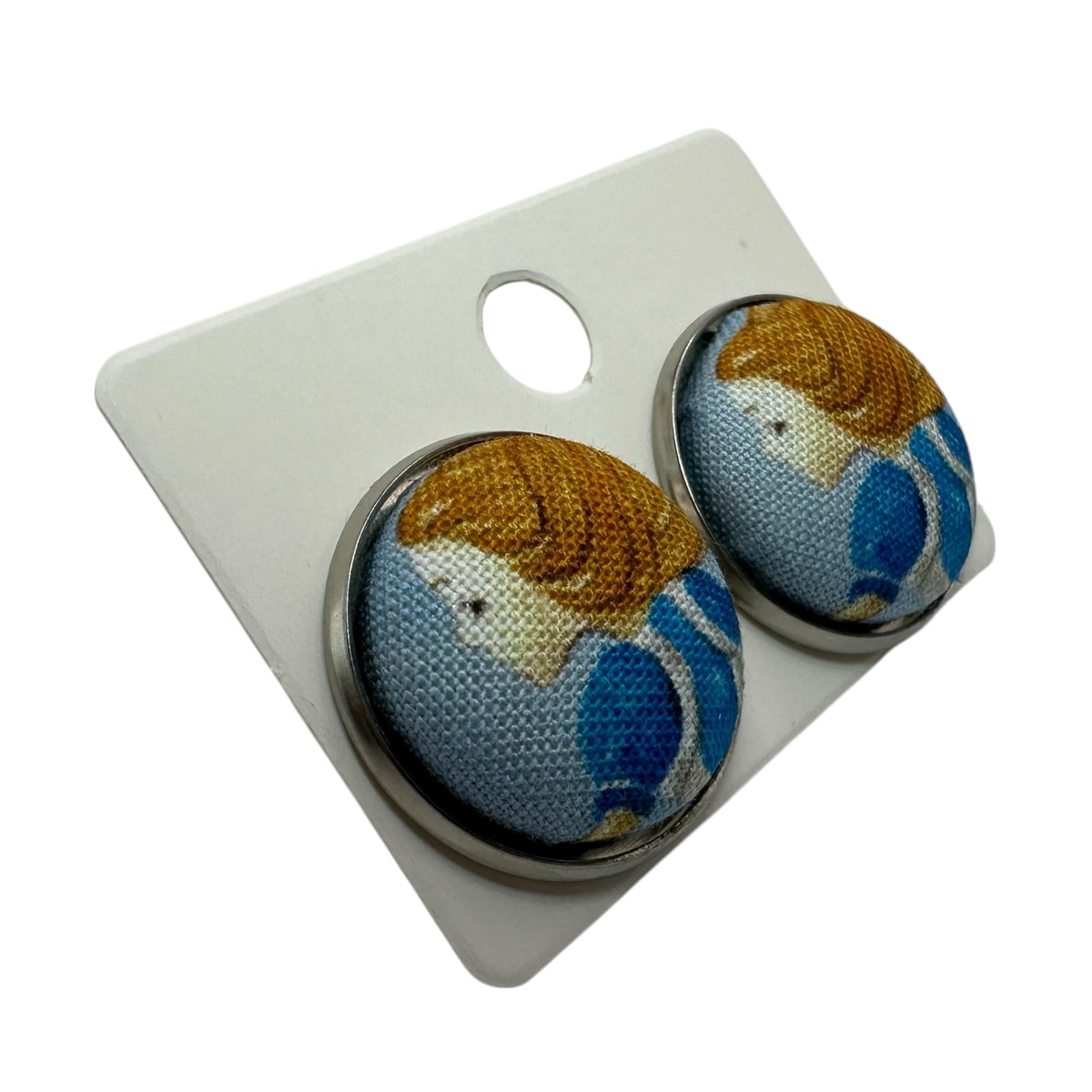 Alice In Wonderland Stud Earrings: Queen of Hearts, Cheshire Cat & More
