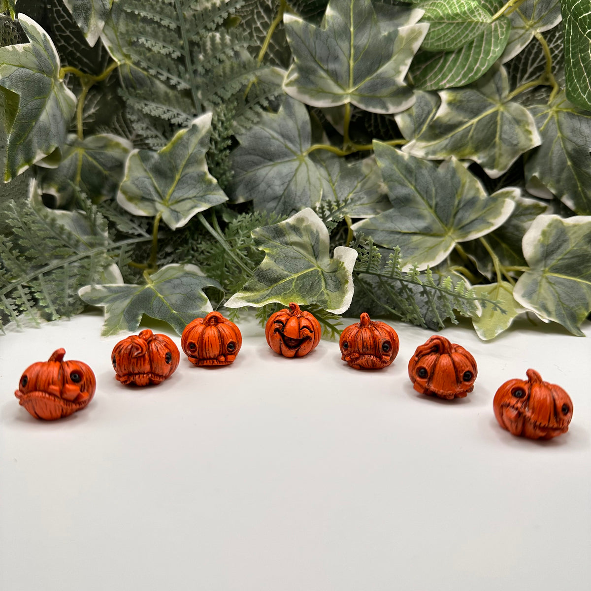 Mini pumpkin pals Halloween decorations — Rebel Aura handmade jewellery