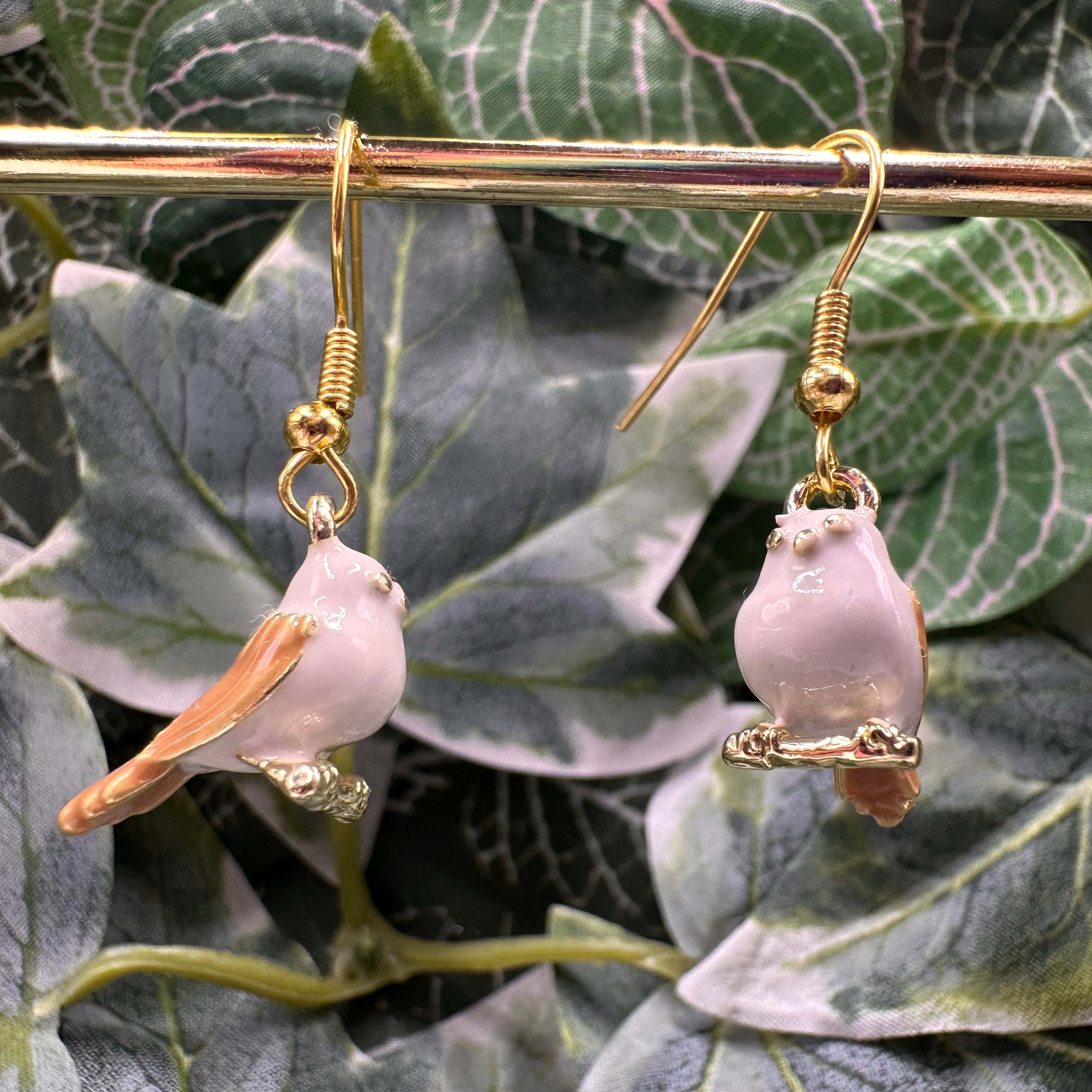 Pigeon Charm Earrings