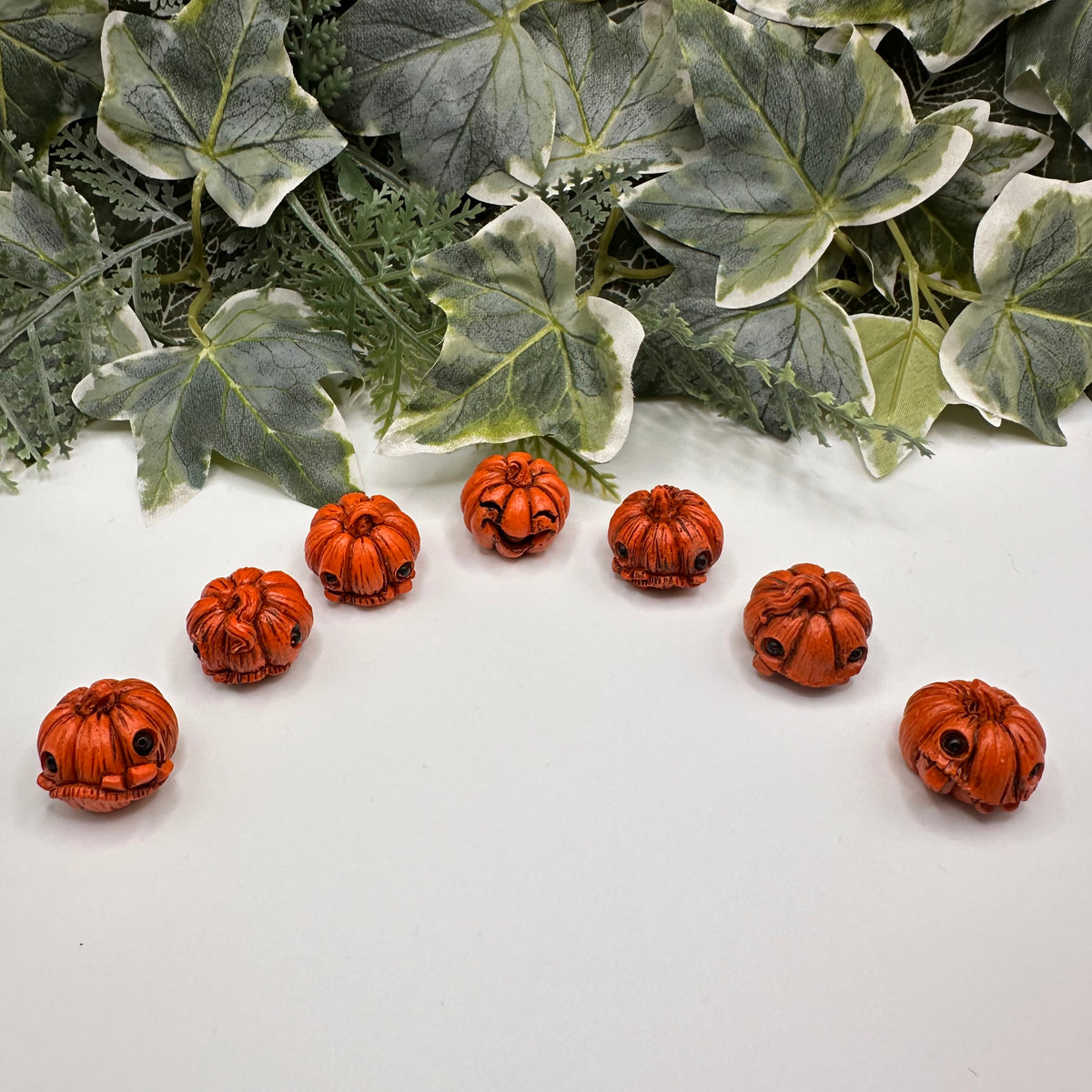 Mini pumpkin pals Halloween decorations — Rebel Aura handmade jewellery