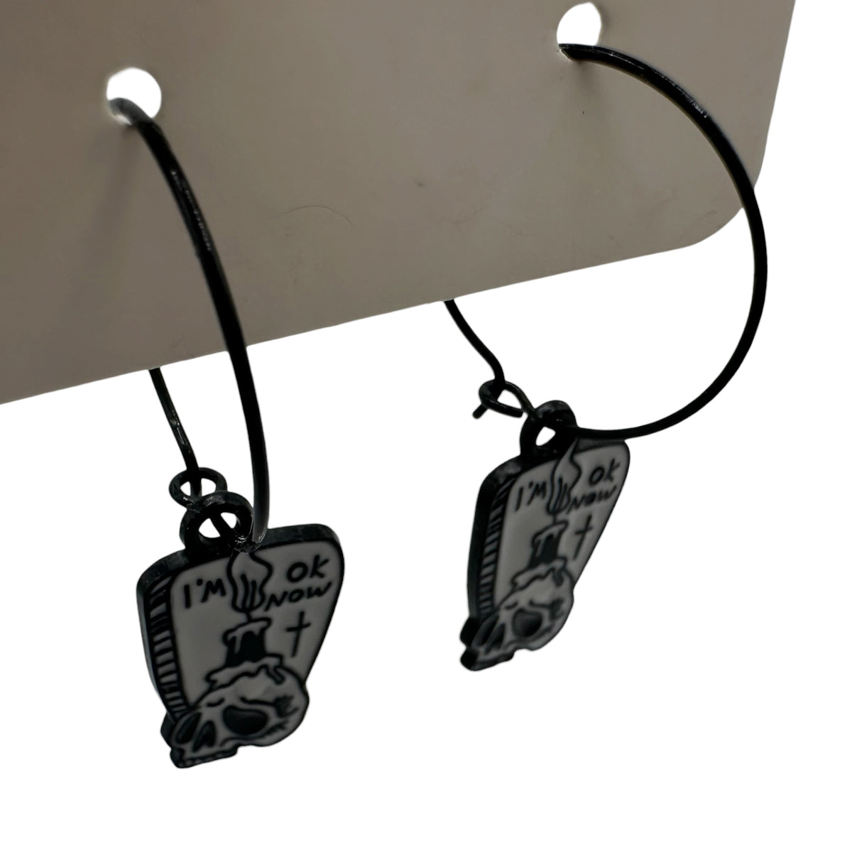 Gothic Flash Charm Earrings