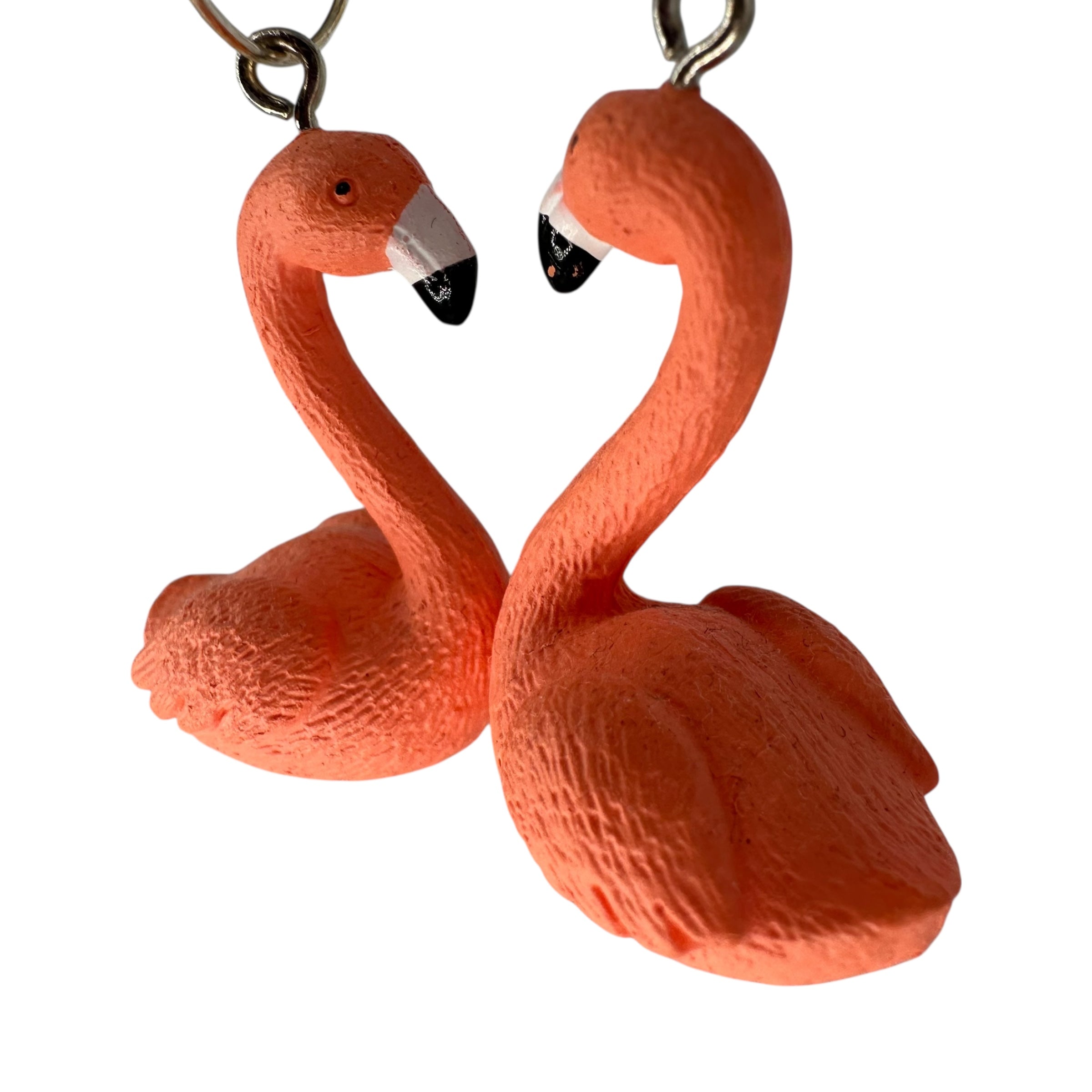 Flamingo Charm Earrings