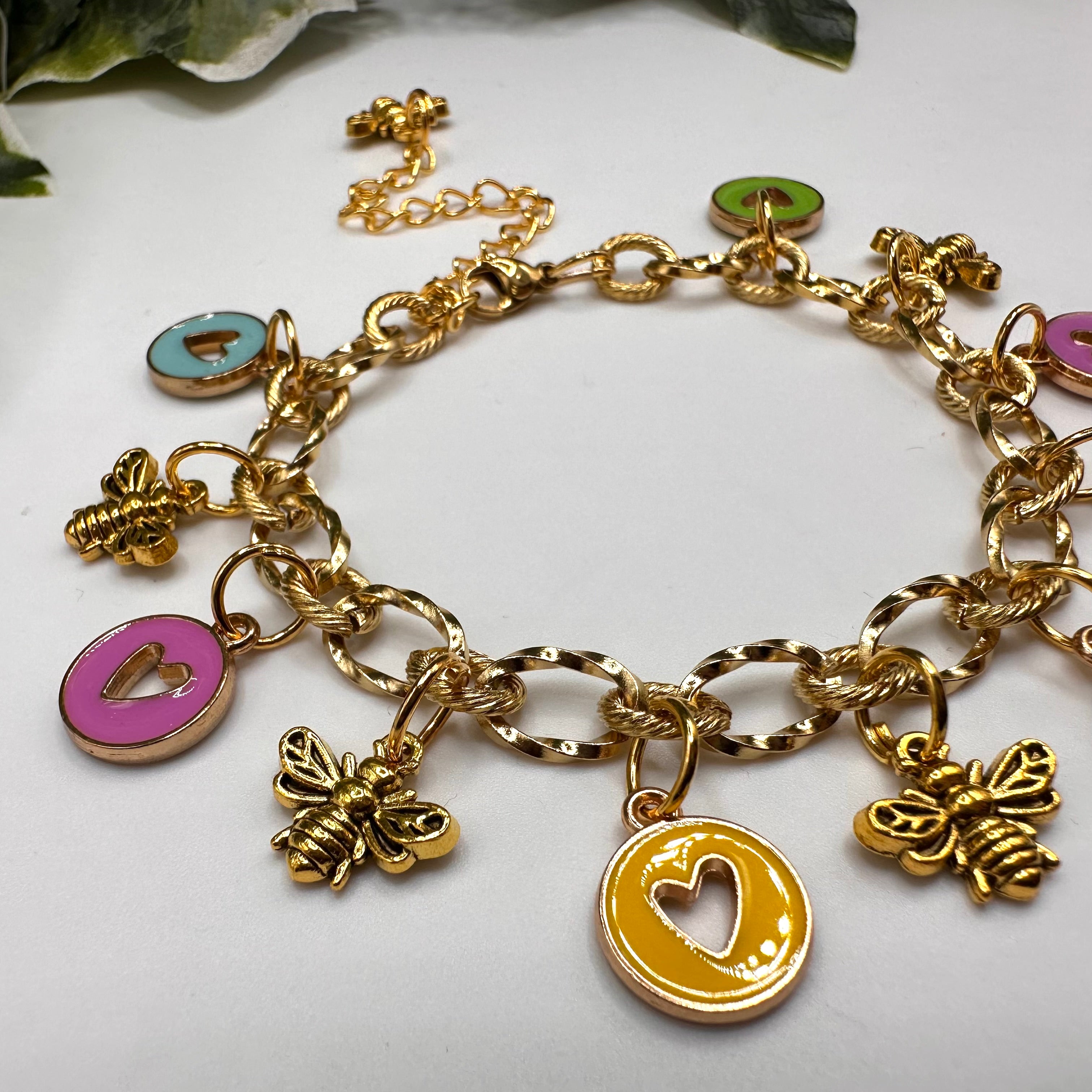 Bee Loved Charm Bracelet