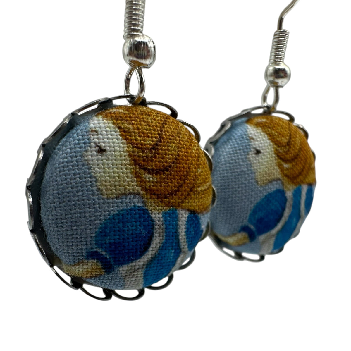 Alice In Wonderland Drop Earrings: Queen of Hearts, Cheshire Cat & More