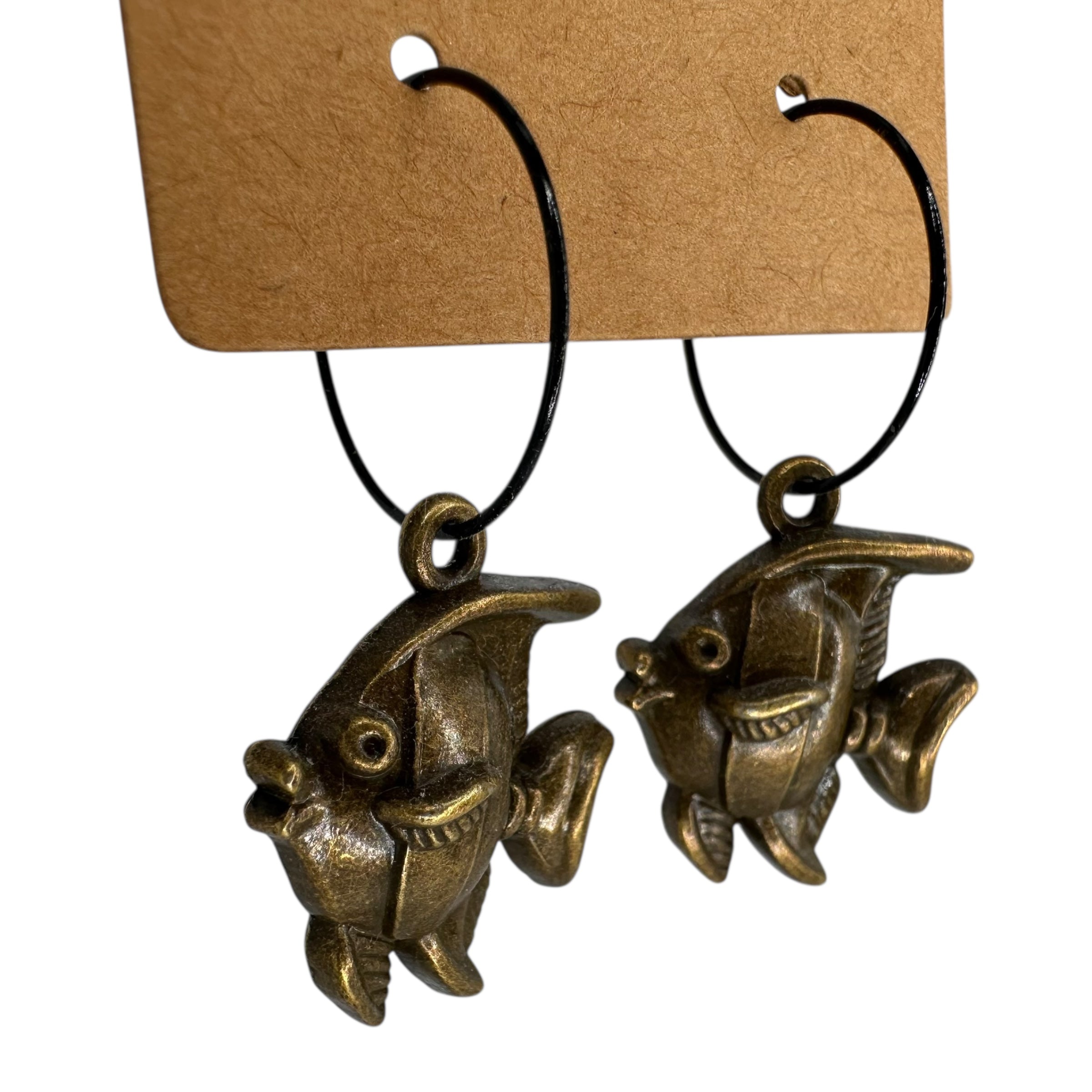 Tropical Fish Charm Earrings