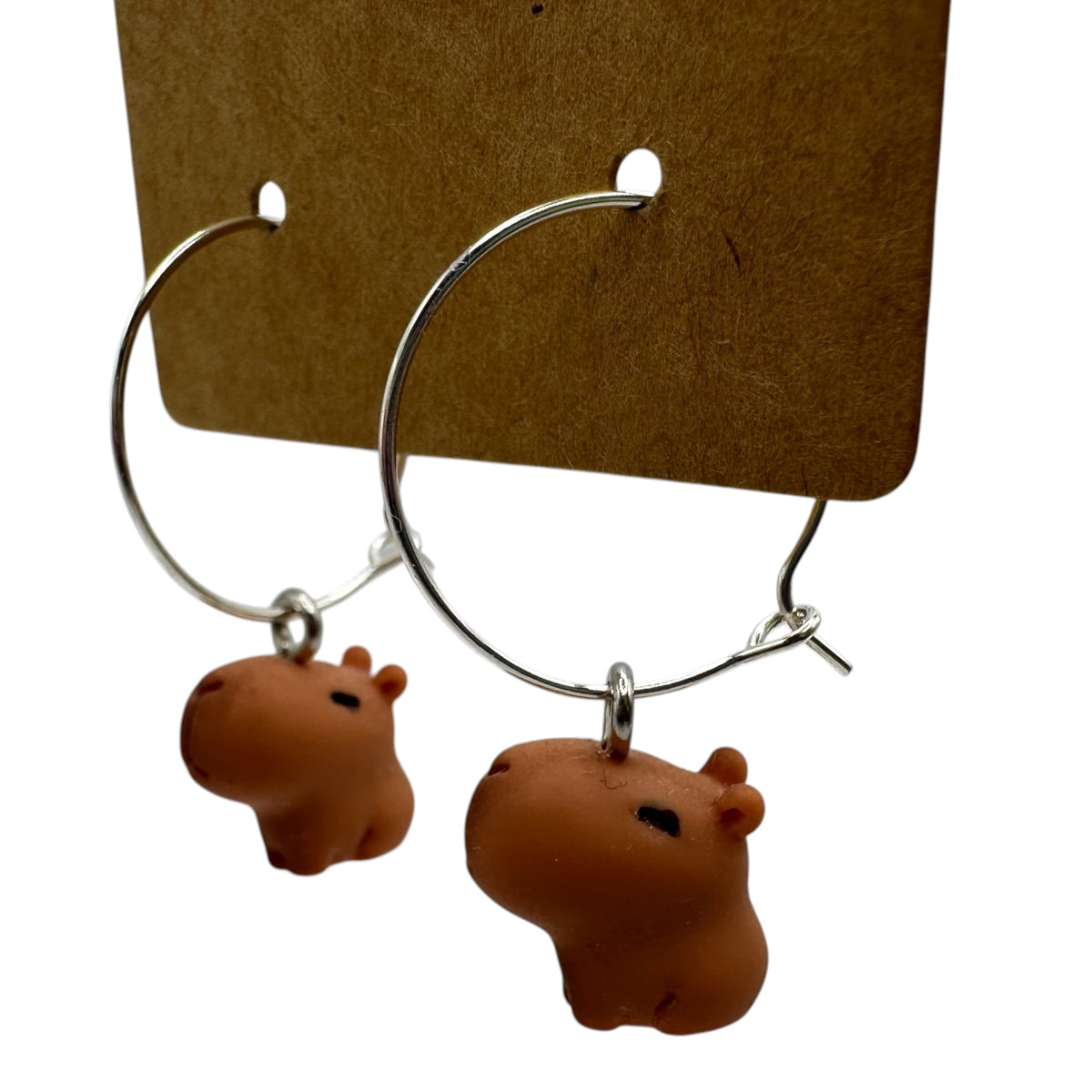 Capybara Charm Earrings
