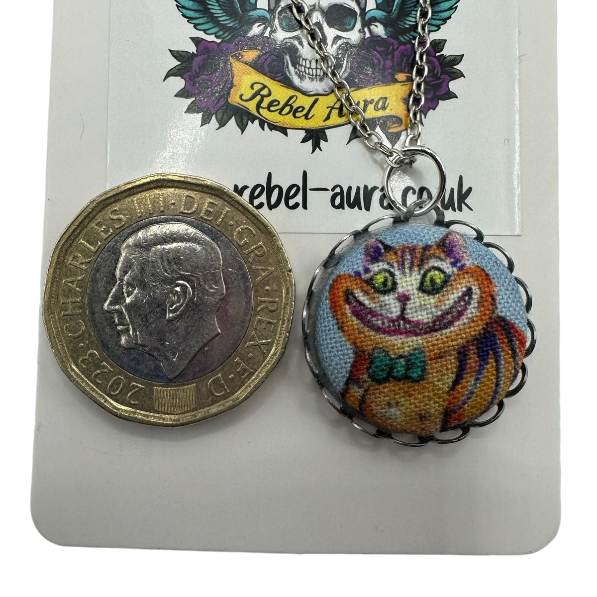 Alice In Wonderland Necklace: Queen of Hearts, Cheshire Cat & More