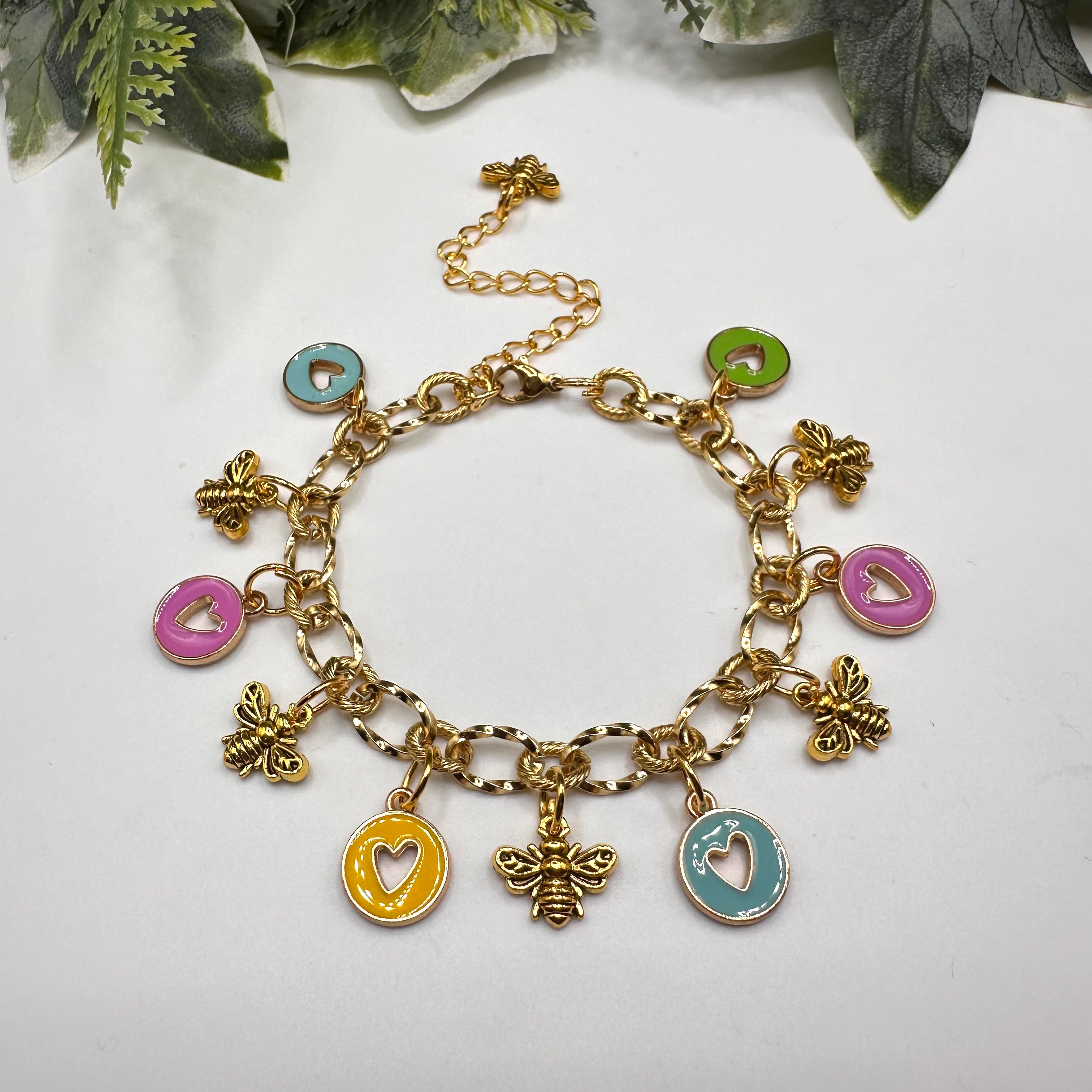 Bee Loved Charm Bracelet