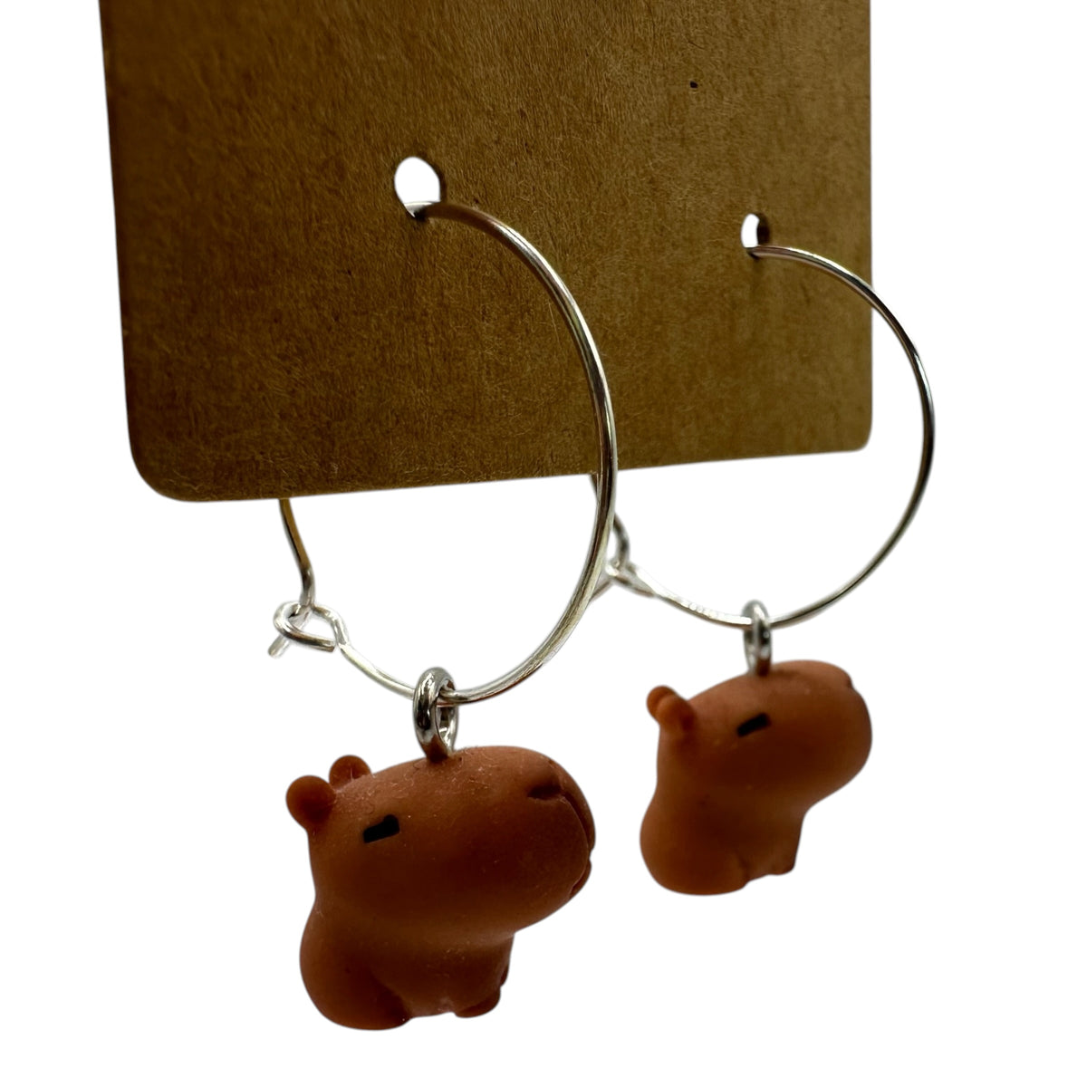 Capybara Charm Earrings