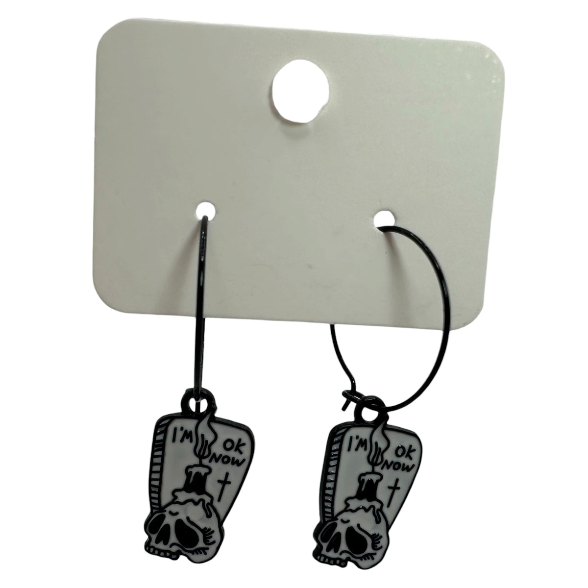 Gothic Flash Charm Earrings