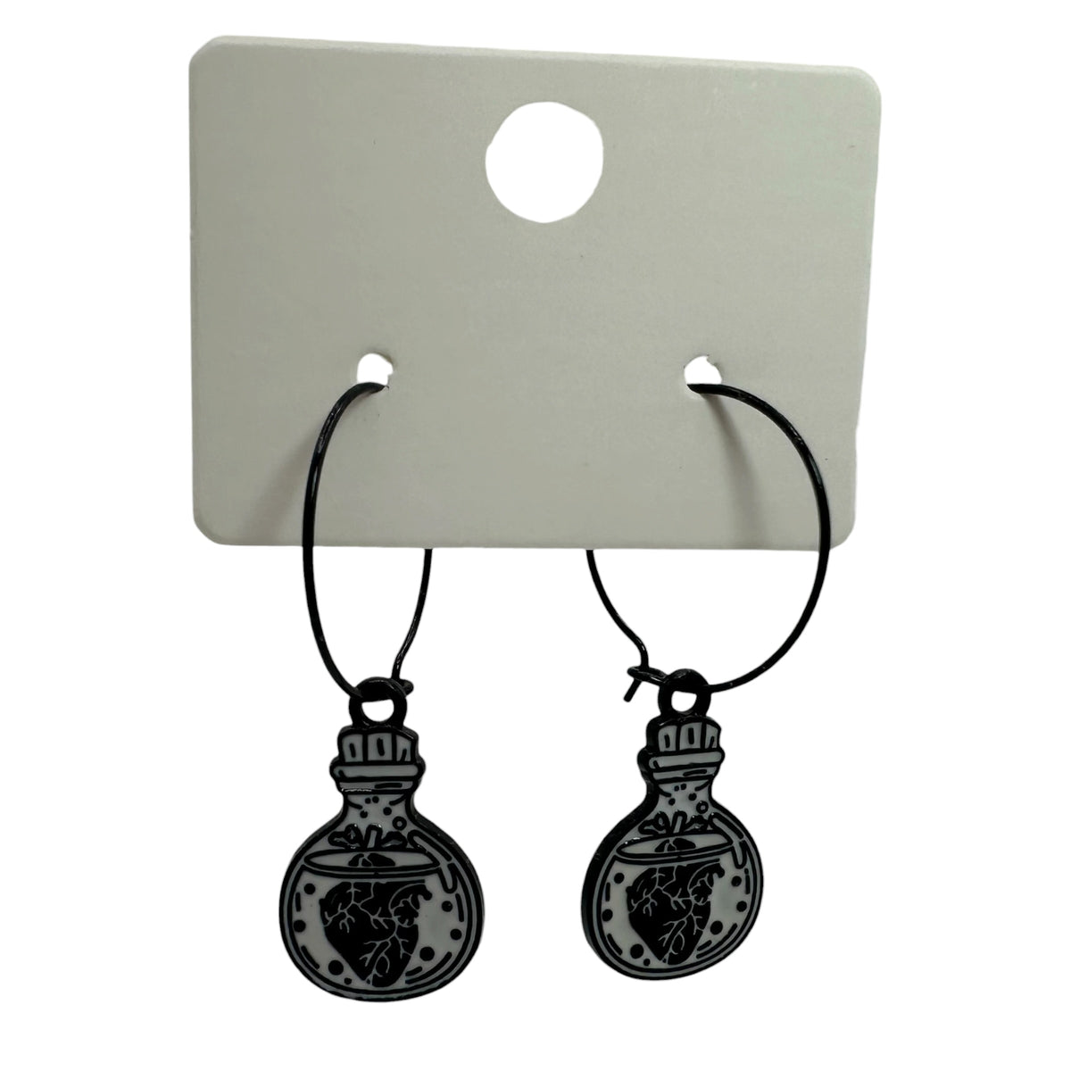 Gothic Flash Charm Earrings