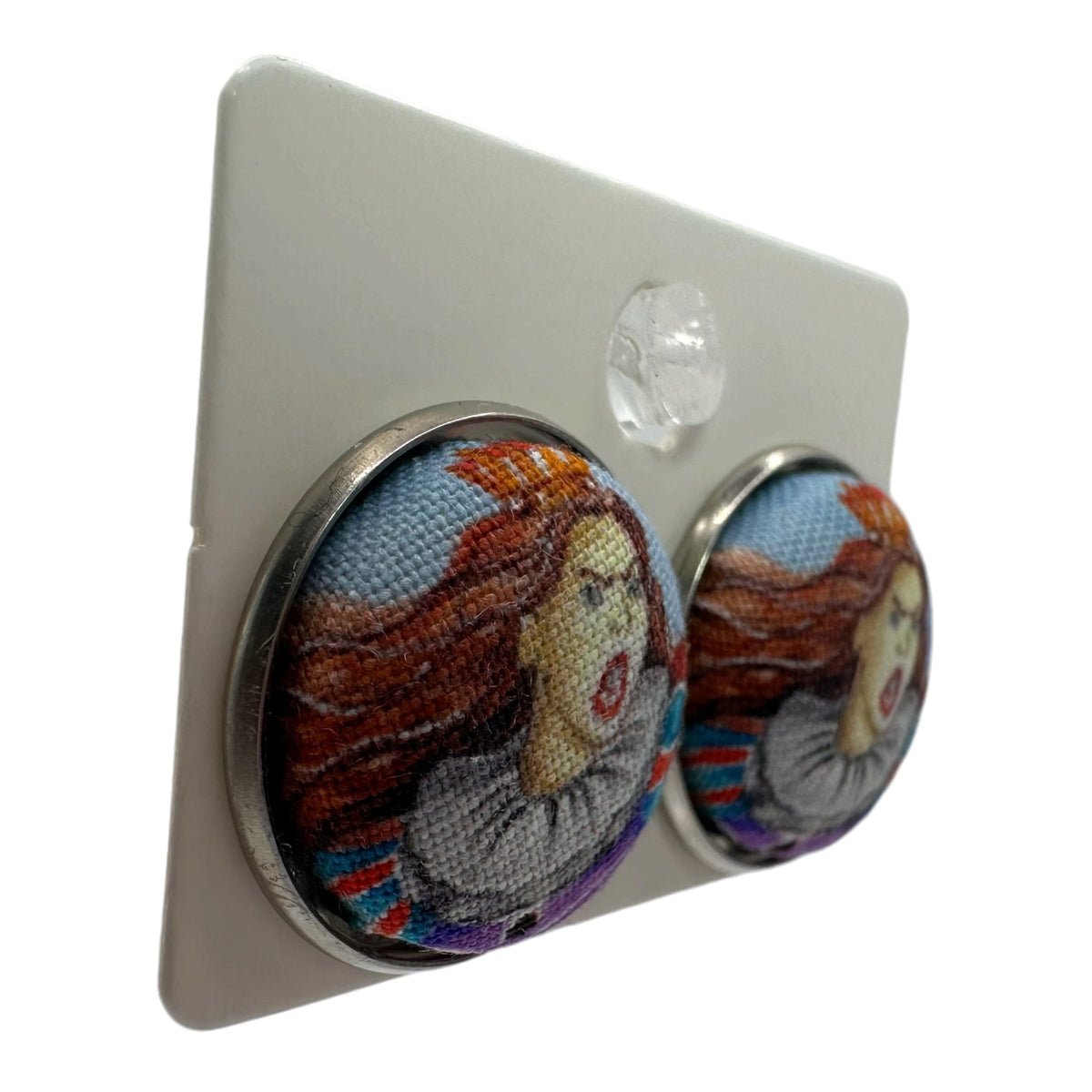 Alice In Wonderland Stud Earrings: Queen of Hearts, Cheshire Cat & More