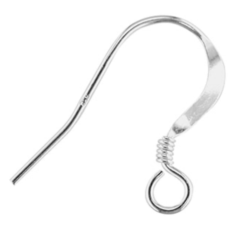 Upgrade: 1 Pair of Sterling Silver Earring Hooks